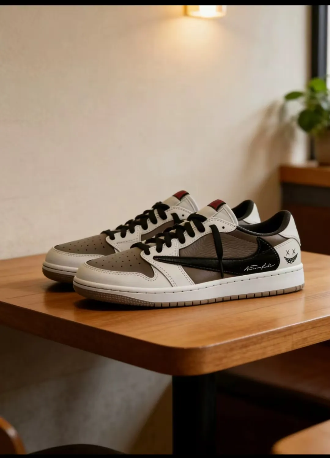 個性化客製球鞋NIKE棕色