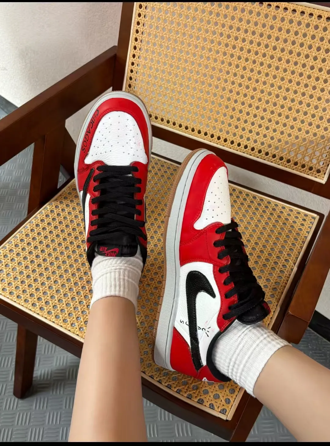 個性化客製球鞋NIKE芝加哥倒鉤