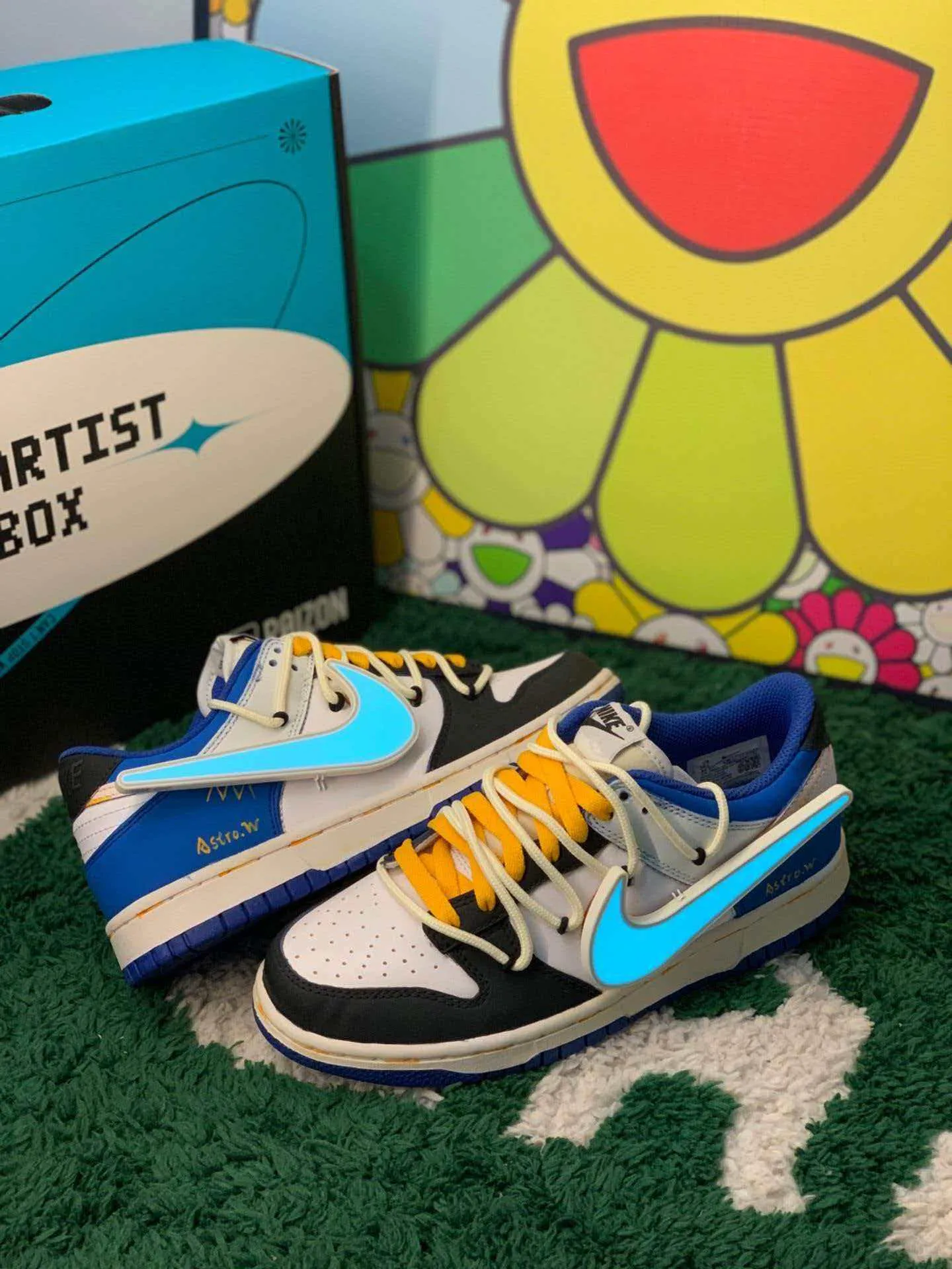個性化客製球鞋NIKE白藍生活