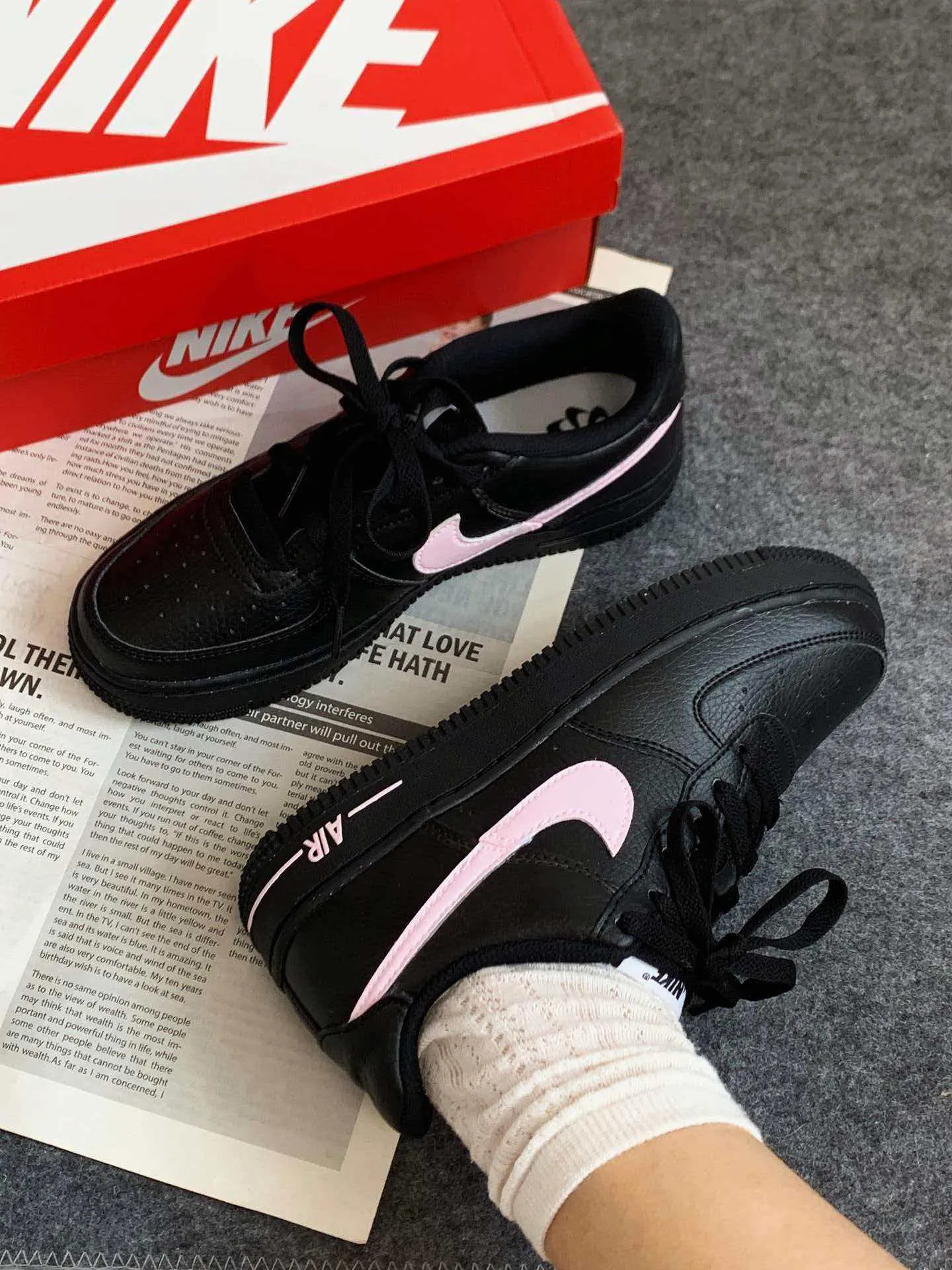 個性化客製球鞋NIKE粉air