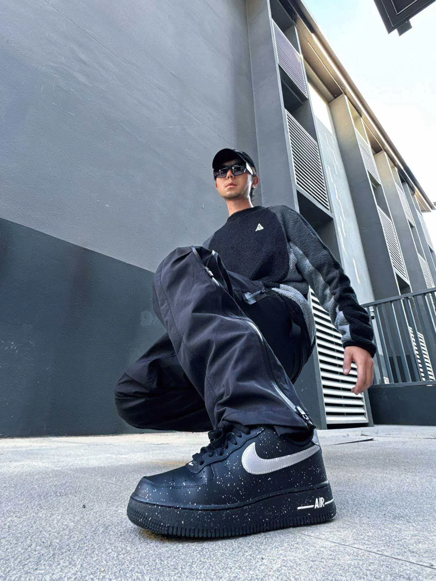 個性化客製球鞋NIKE墨影銀刃