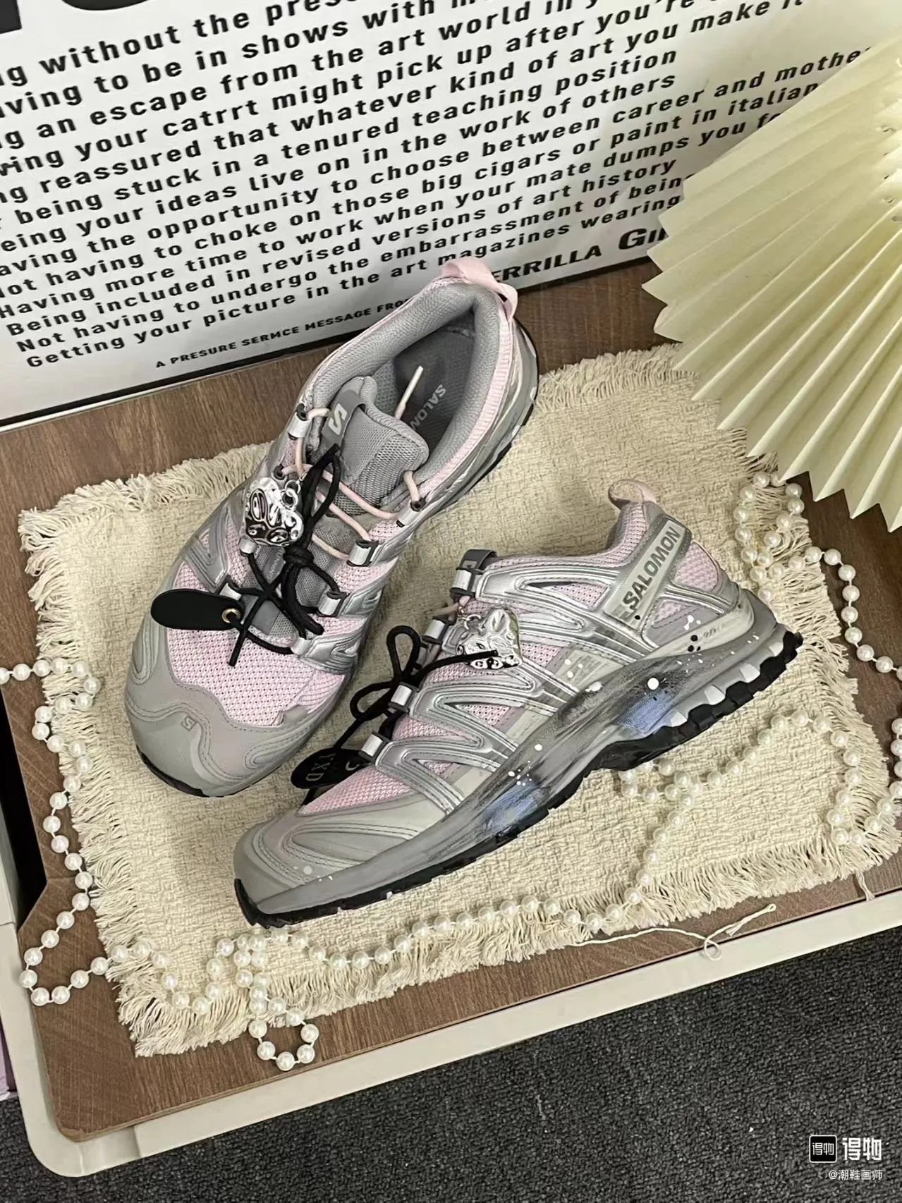 個性化客製球鞋SALOMON清岩山云