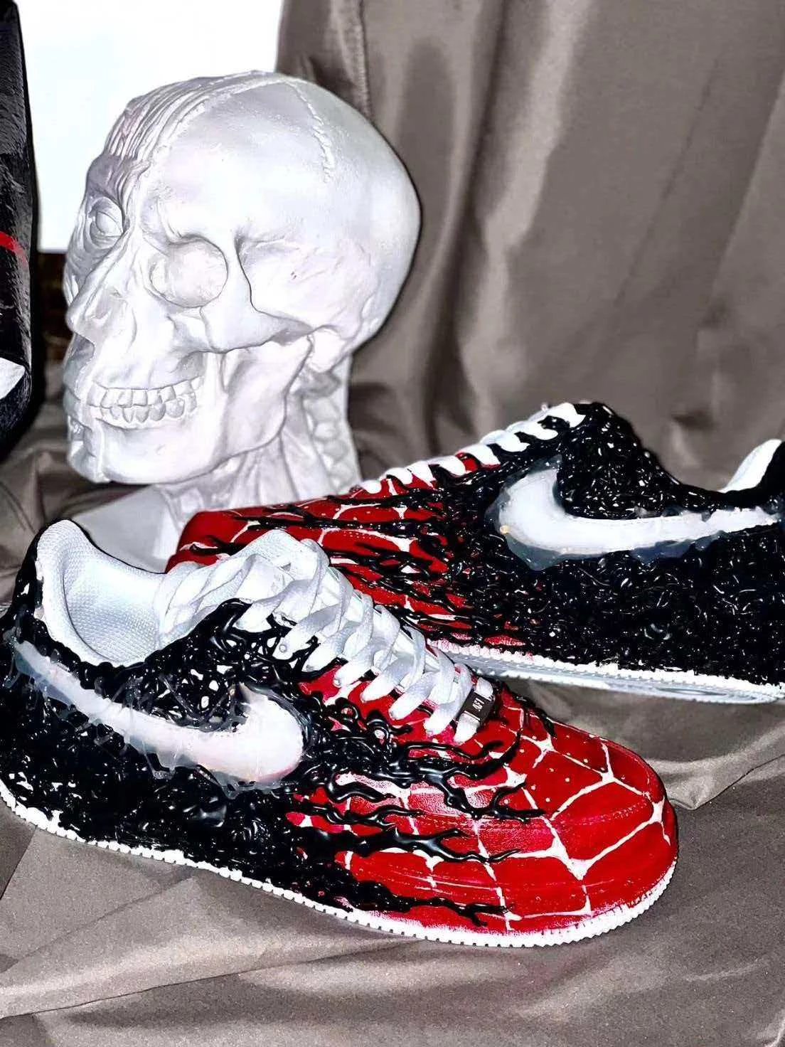 個性化客製球鞋NIKE毒液蜘蛛人