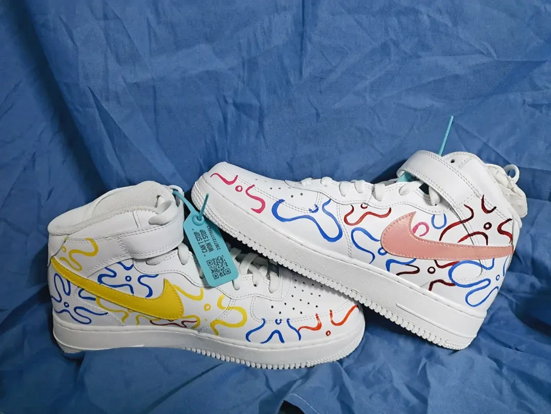 個性化客製球鞋NIKE海綿寶寶