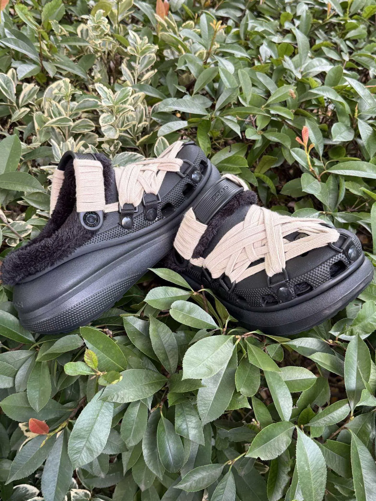 客製球鞋CROCS卡駱馳黑洞牽引