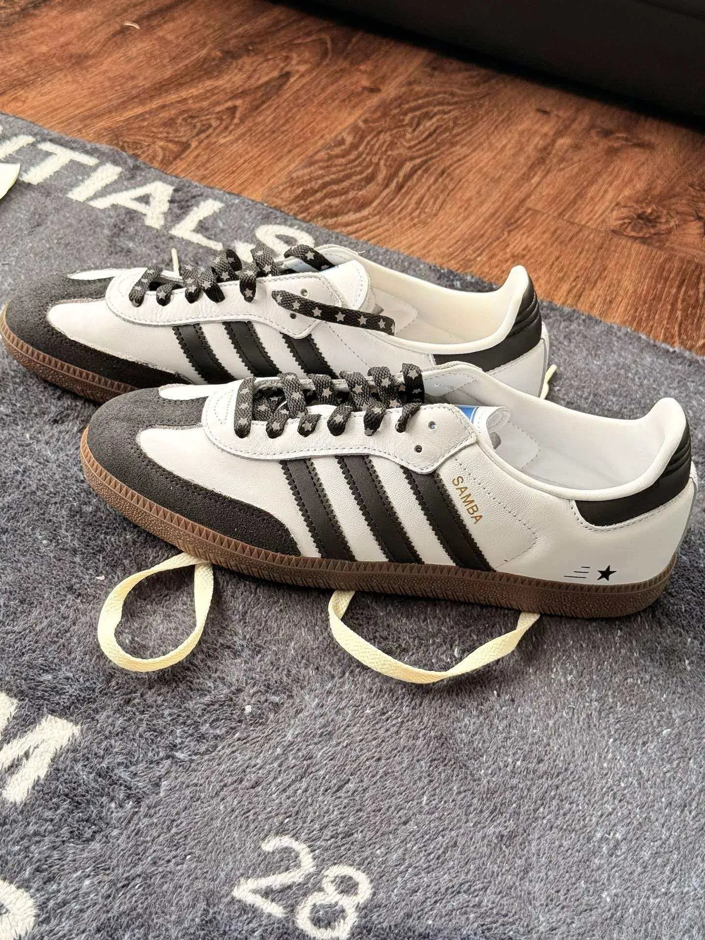個性化客製球鞋ADIDAS  originals samba OG 流星雨下