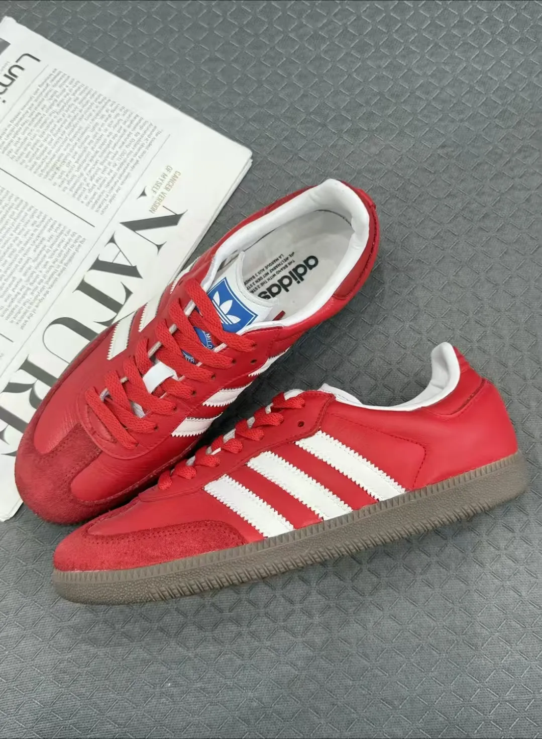 個性化客製球鞋ADIDAS動力全紅