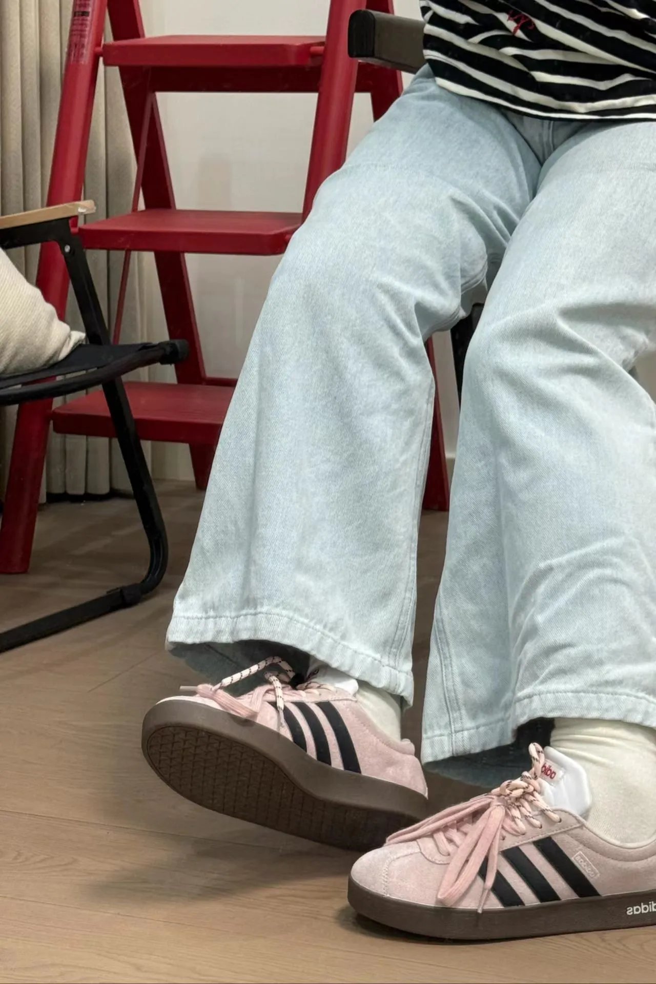 個性化客製球鞋ADIDAS莓果白桃
