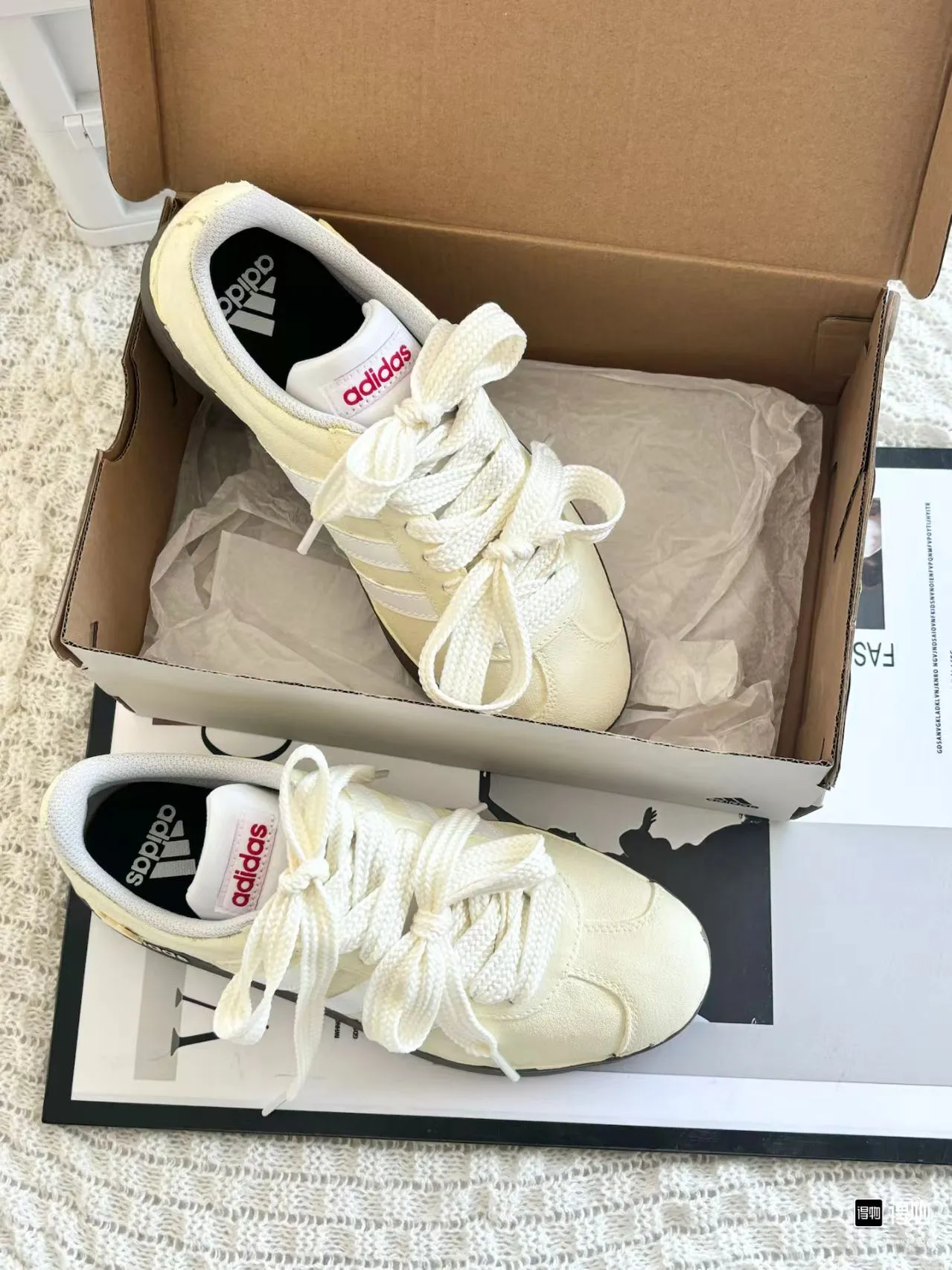 個性化客製球鞋ADIDAS香蕉牛奶