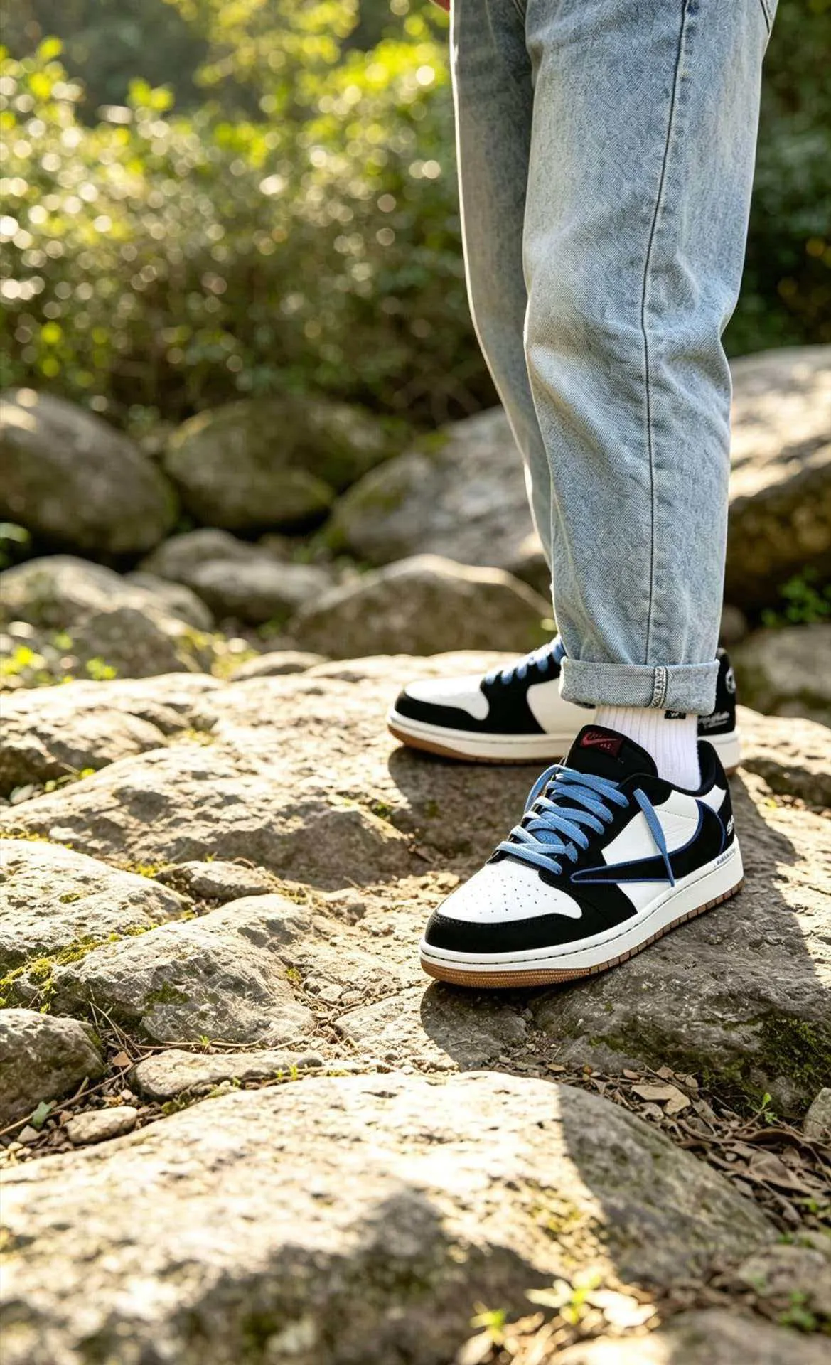 個性化客製球鞋NIKE黑白倒鉤