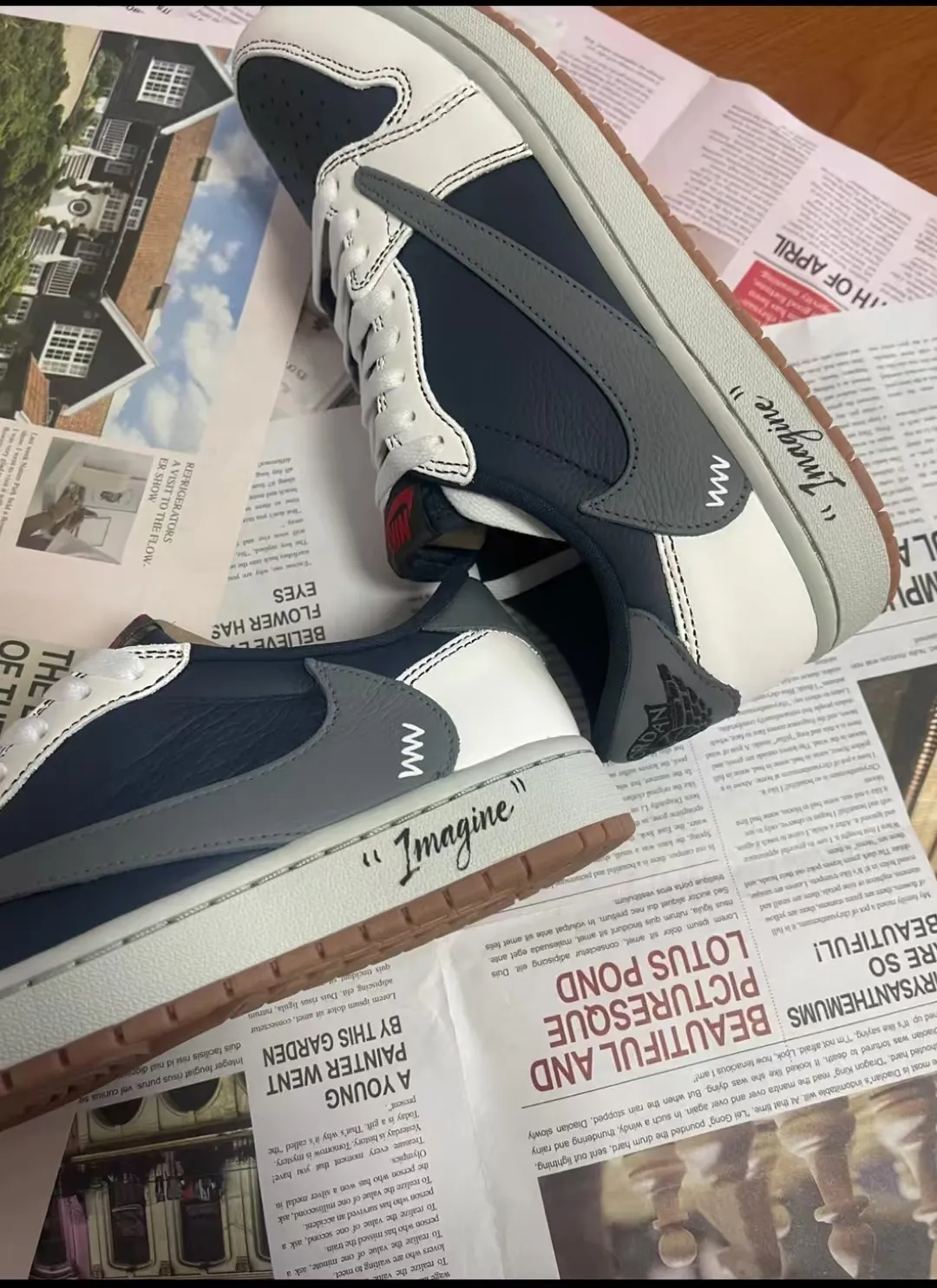 個性化客製球鞋NIKE深邃藍