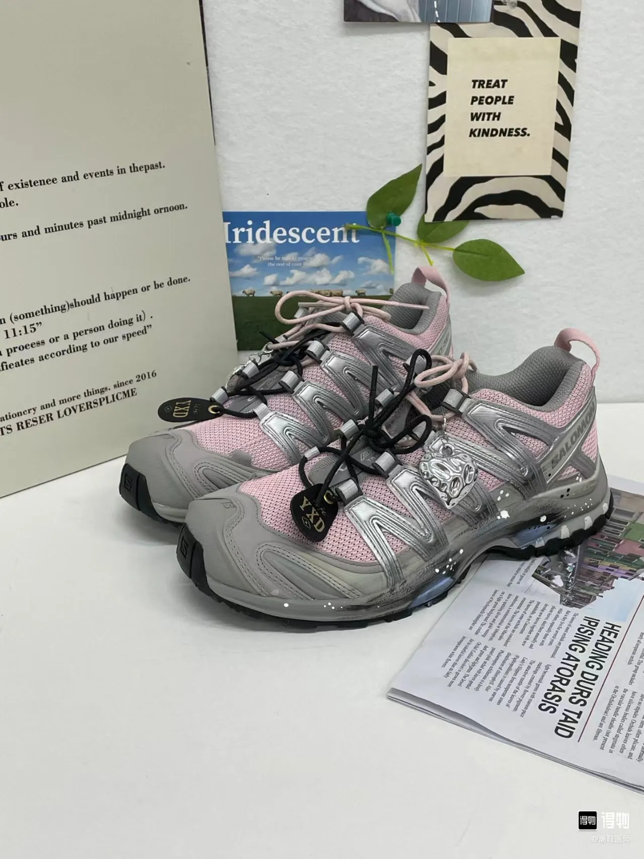 個性化客製球鞋SALOMON清岩山云