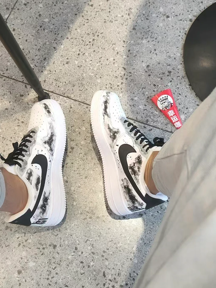 個性化客製球鞋NIKE中國風水墨