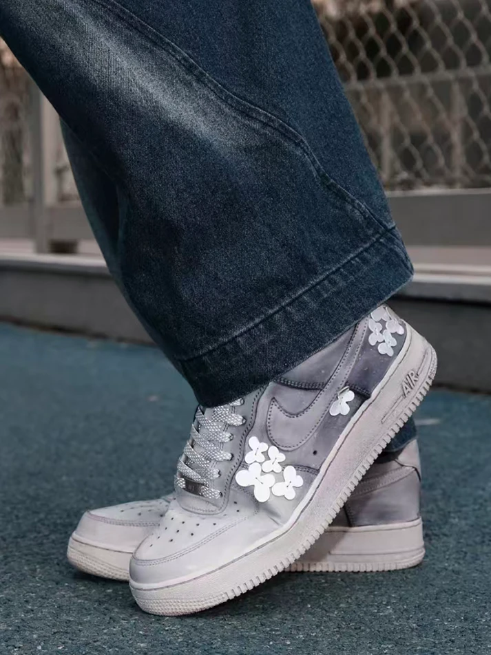 個性化客製球鞋NIKE浸染蝴蝶滿天星