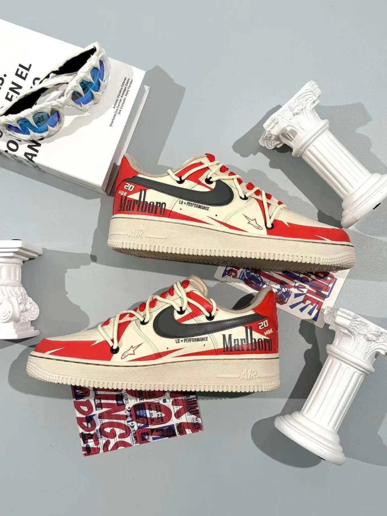 個性化客製球鞋NIKE紅韻賽段