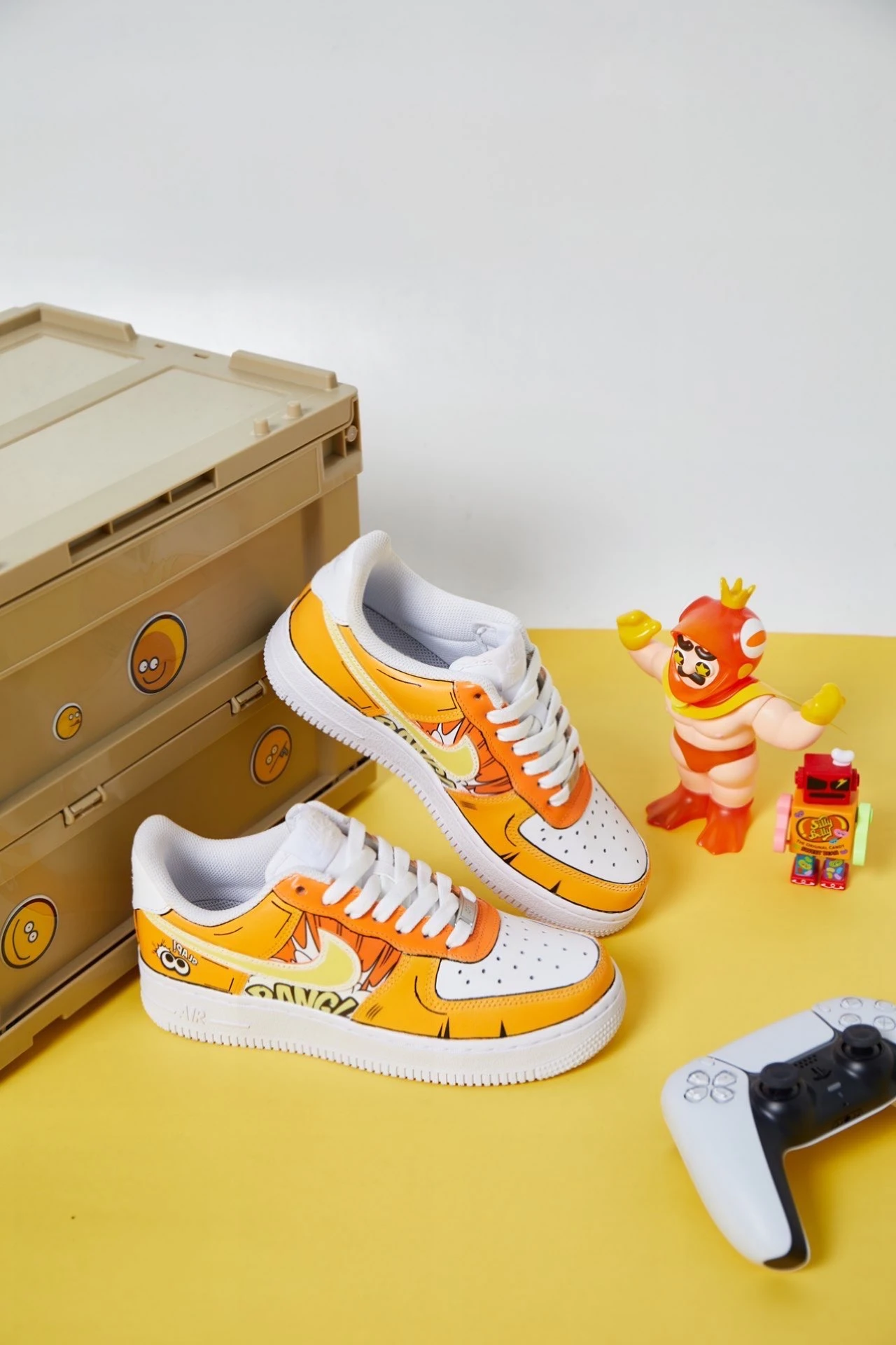個性化客製球鞋NIKE漫畫二次元橙