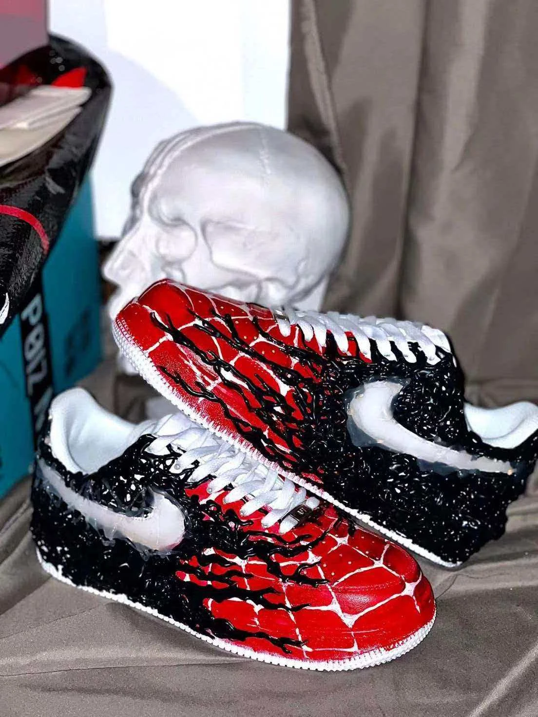 個性化客製球鞋NIKE毒液蜘蛛人