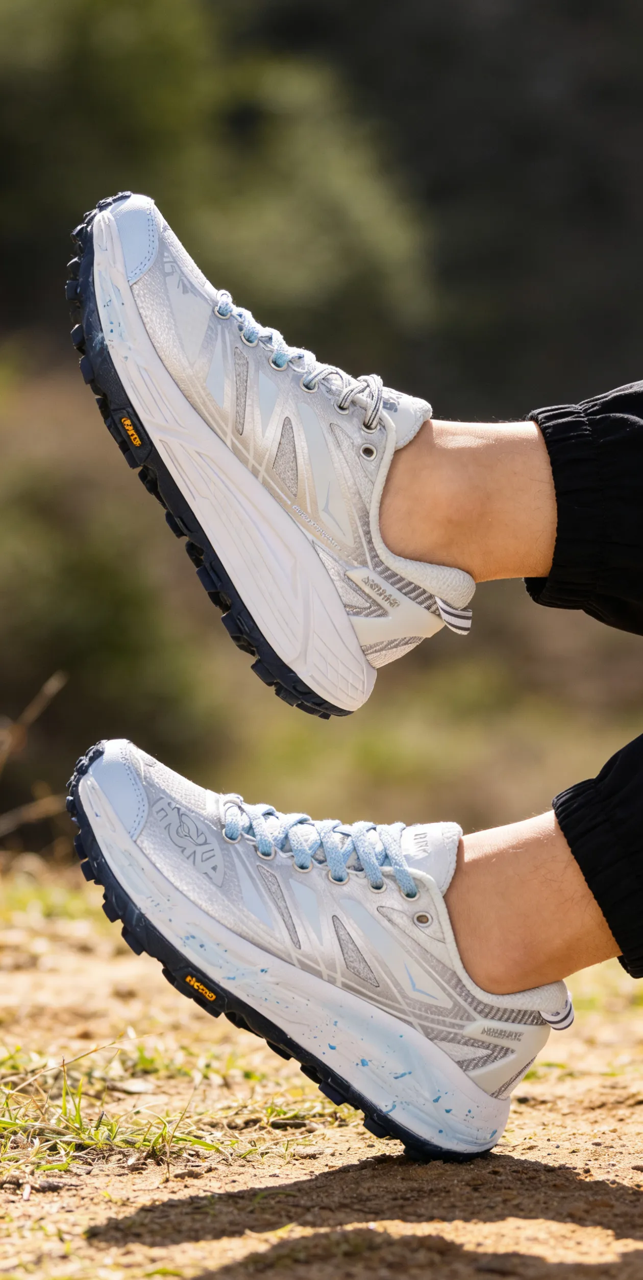 客製球鞋HOKA ONE ONE銀白霜凍