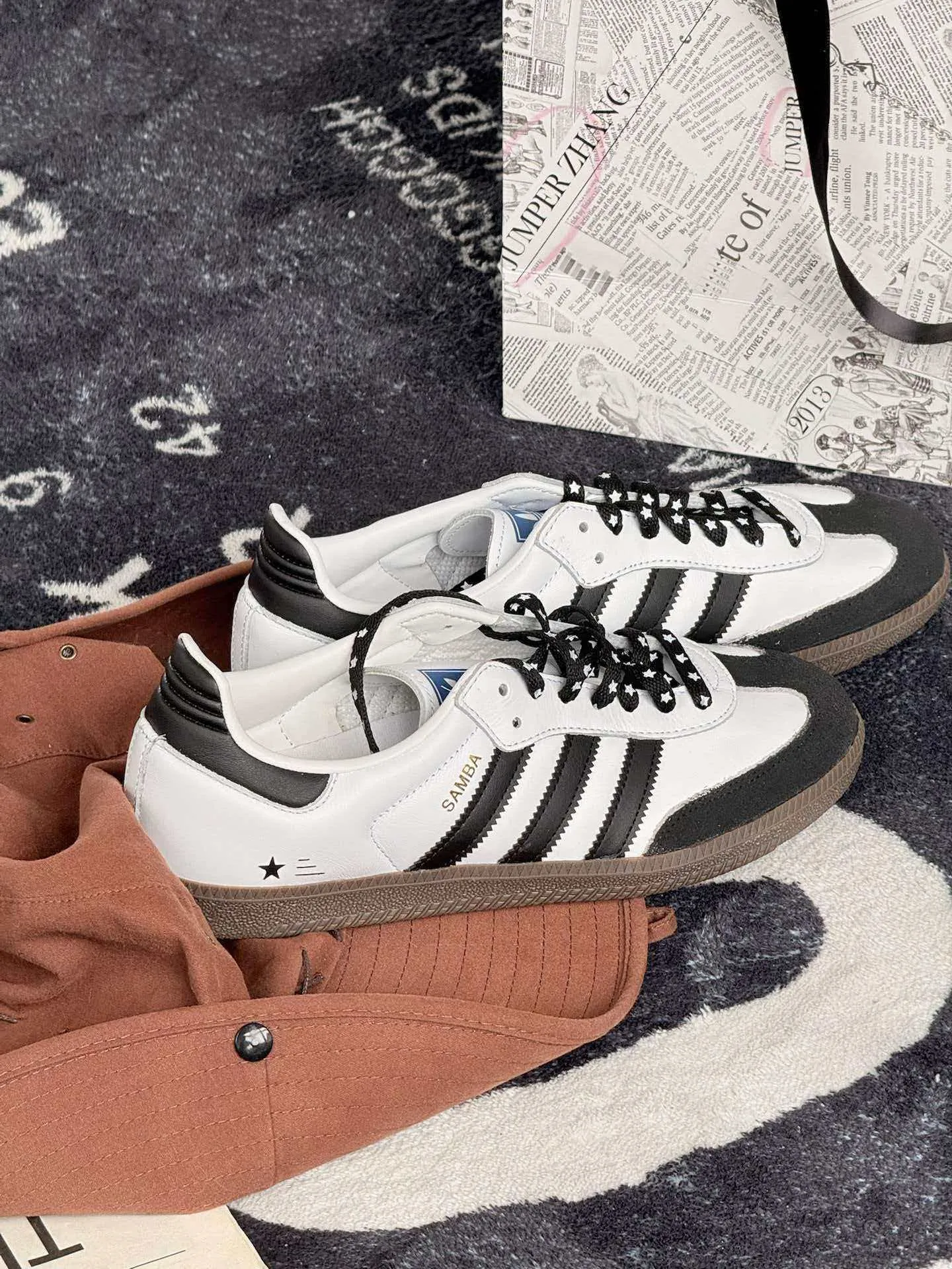 個性化客製球鞋ADIDAS  originals samba OG 流星雨下