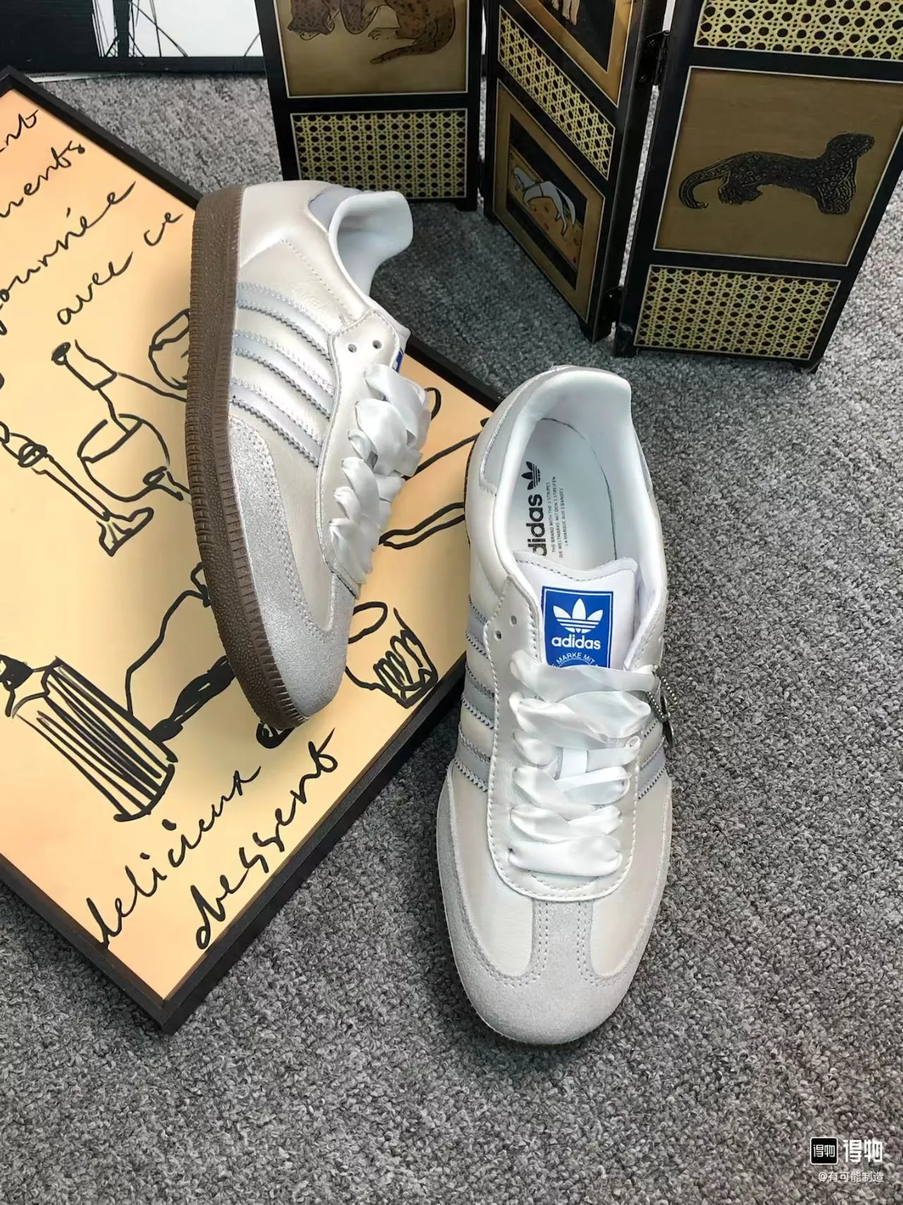 個性化客製球鞋ADIDAS銀河心語