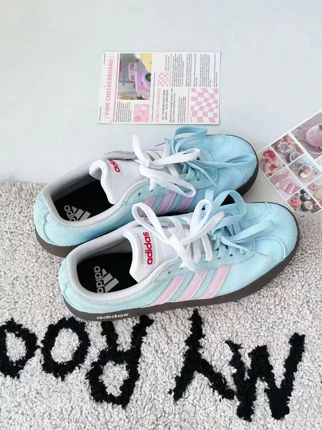 個性化客製球鞋ADIDAS冰霧桃桃