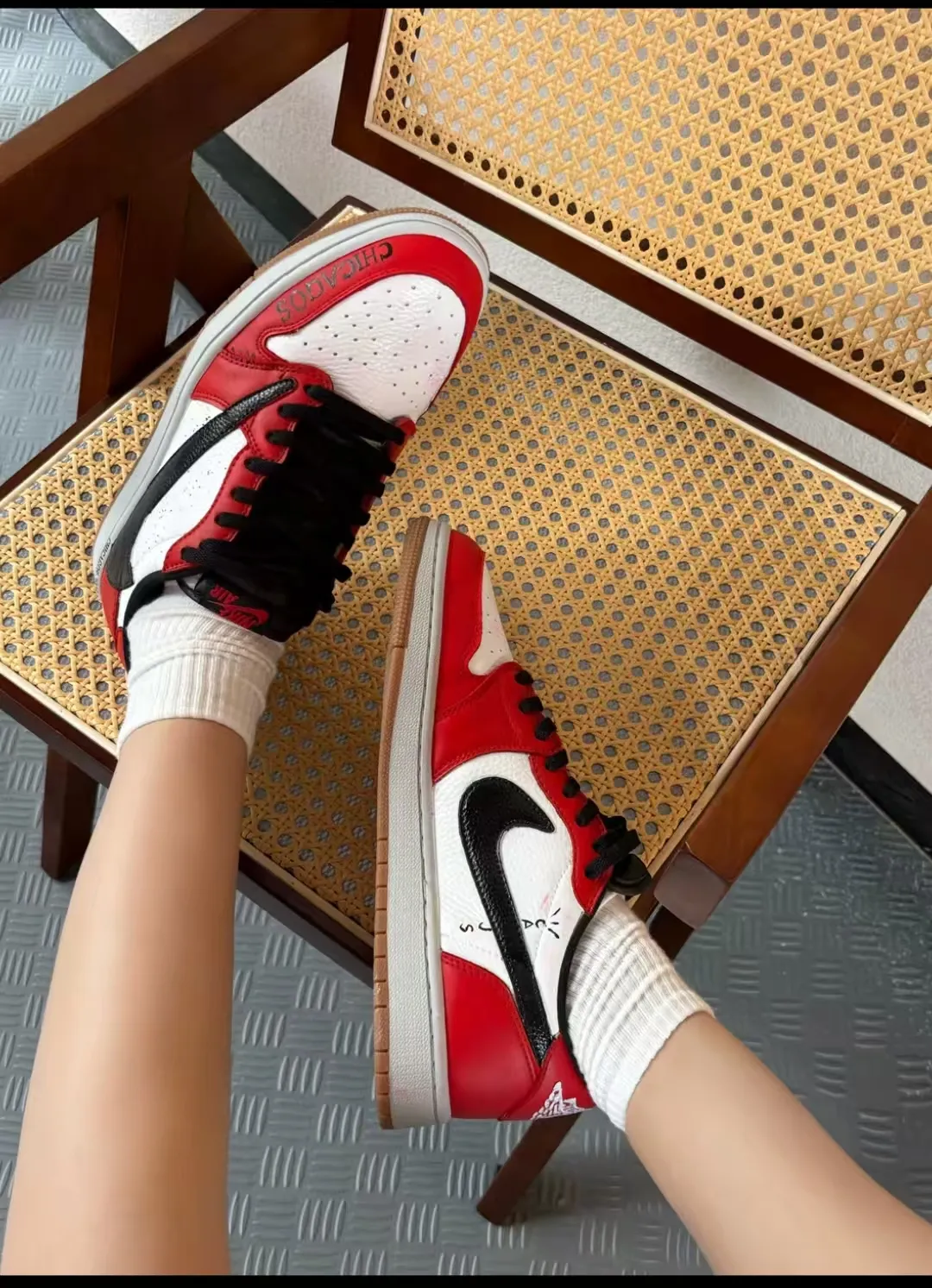個性化客製球鞋NIKE芝加哥倒鉤