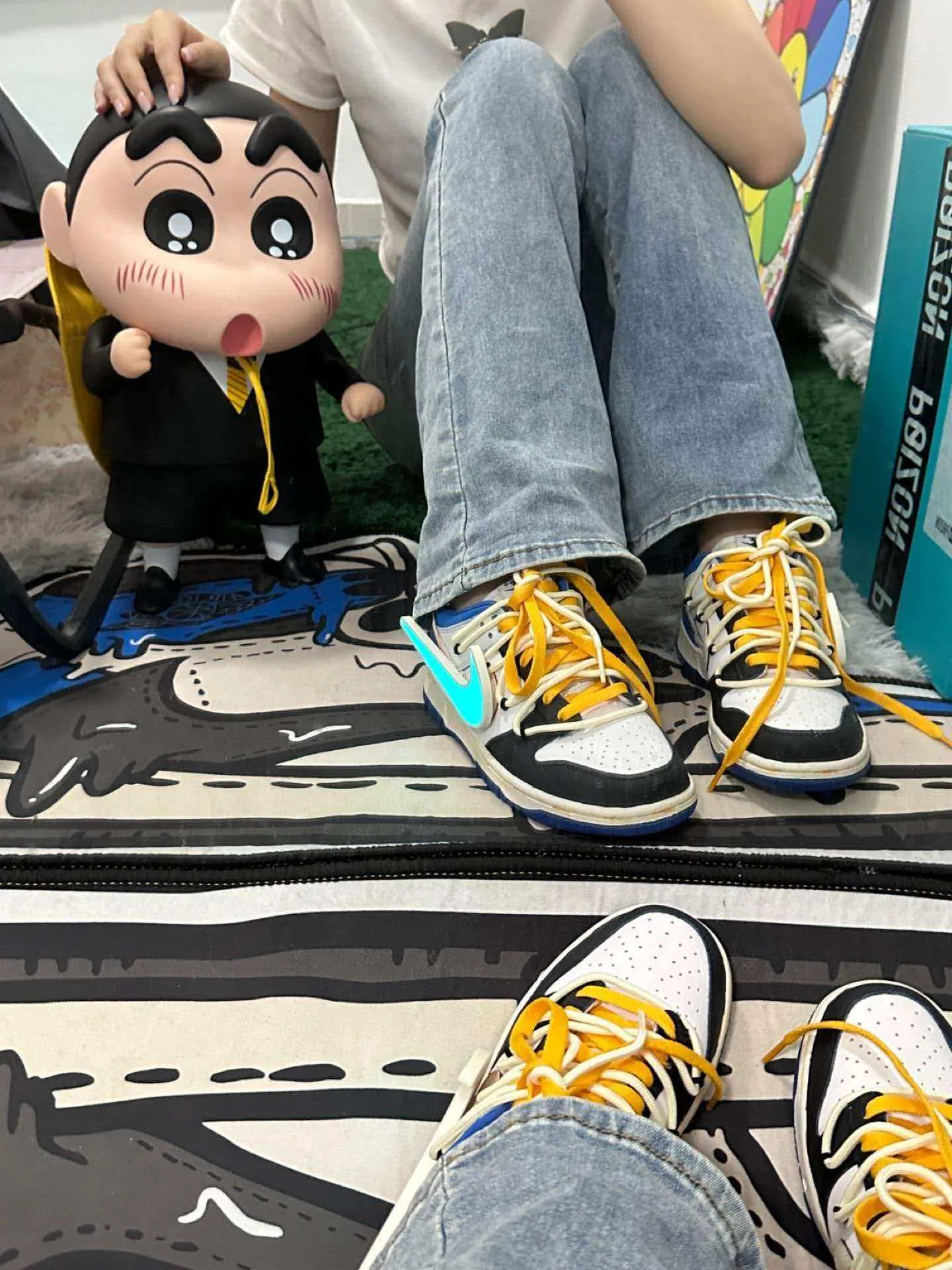 個性化客製球鞋NIKE白藍生活