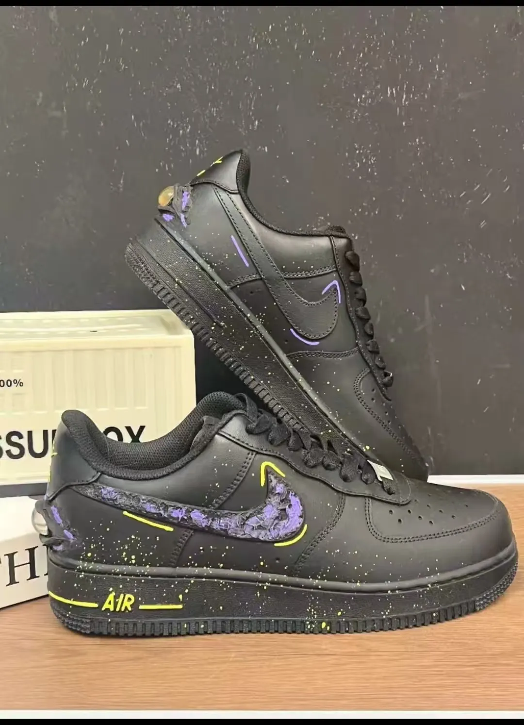 個性化客製球鞋NIKE紫霄燃曜