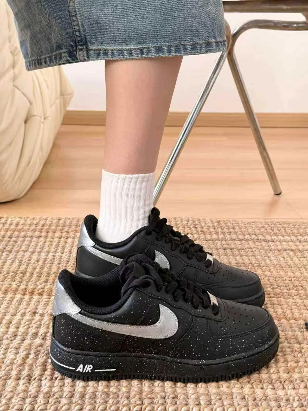 個性化客製球鞋NIKE墨影銀刃