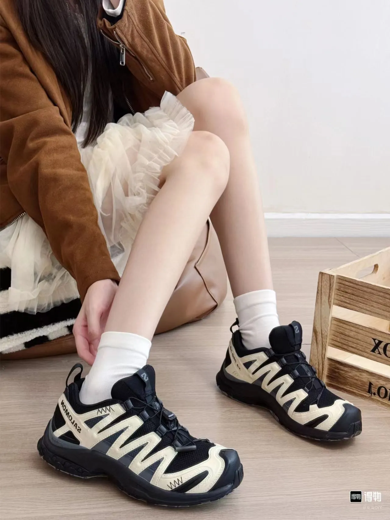 個性化客製球鞋SALOMON月下荒林