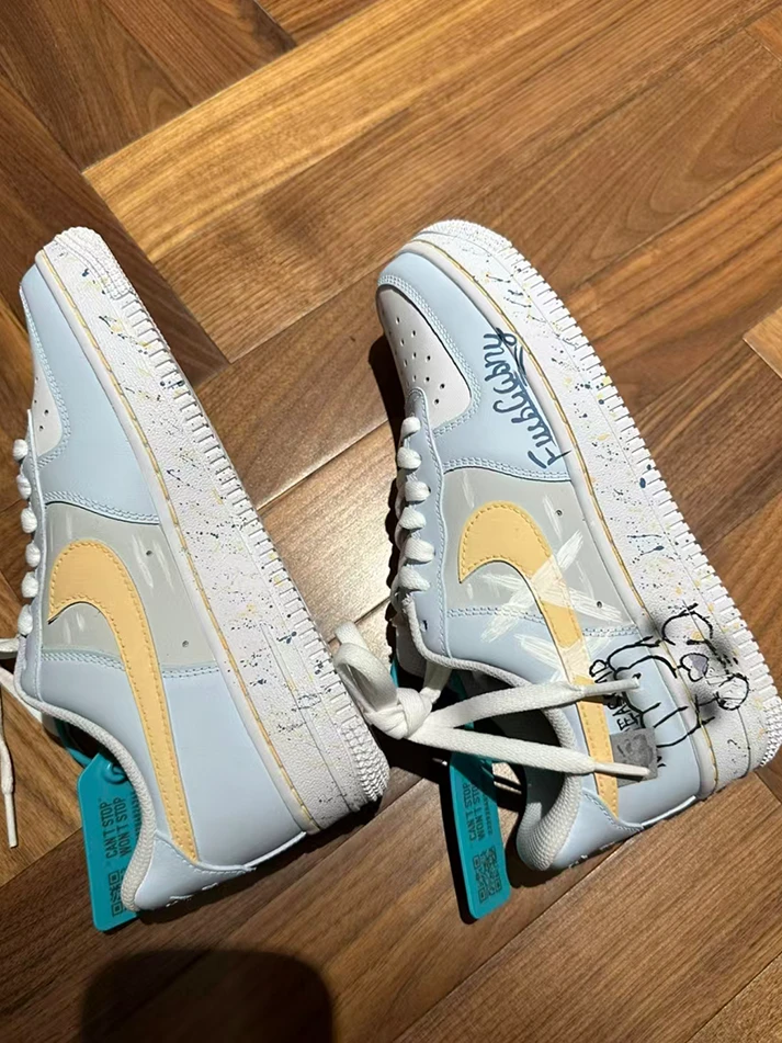 個性化客製球鞋NIKE聖誕小熊