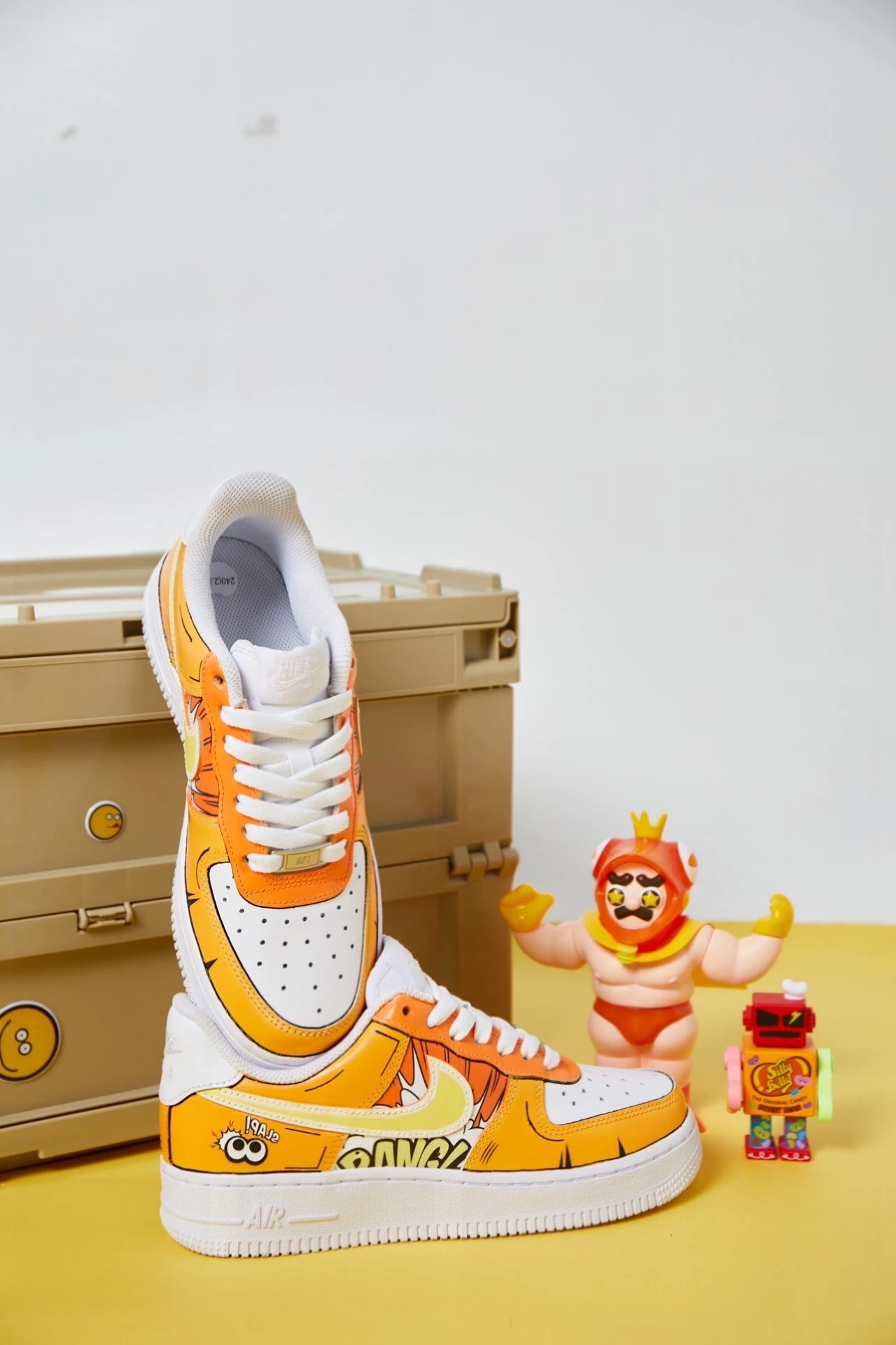 個性化客製球鞋NIKE漫畫二次元橙