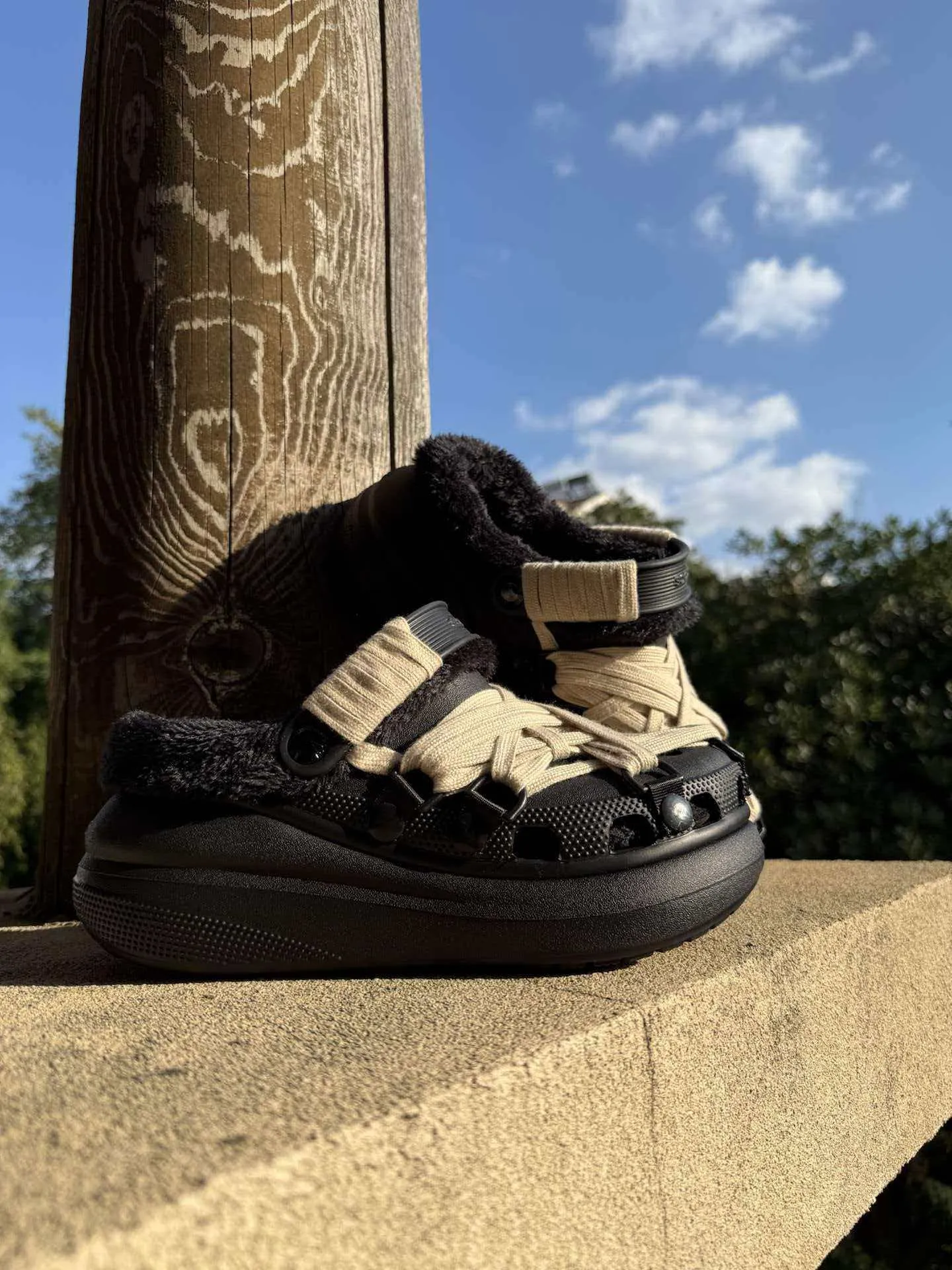 客製球鞋CROCS卡駱馳黑洞牽引