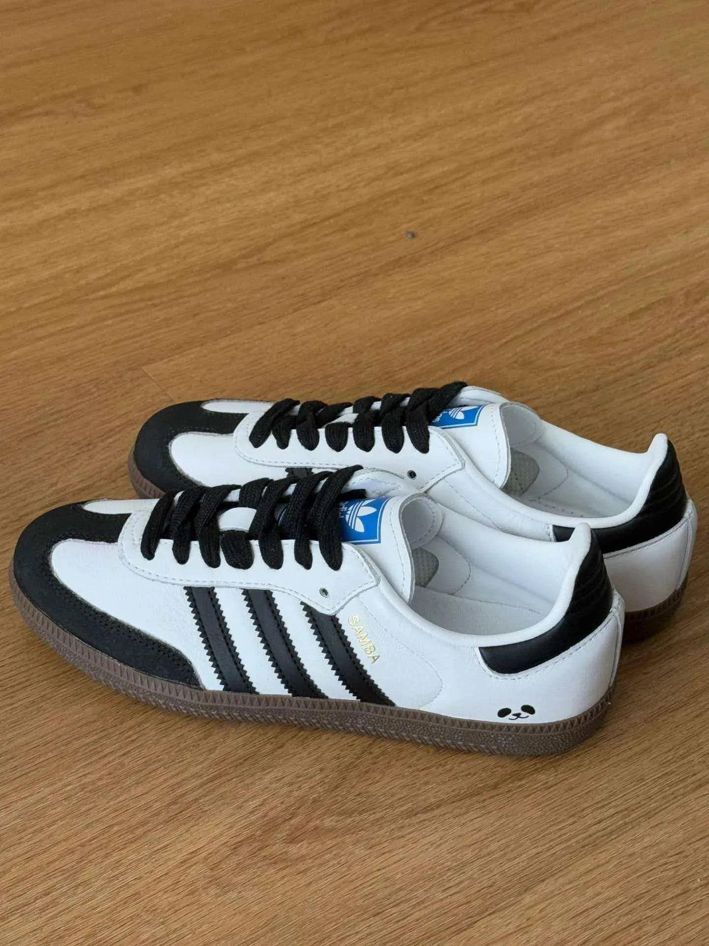 個性化客製球鞋ADIDAS  originals samba OG 桑稚熊貓