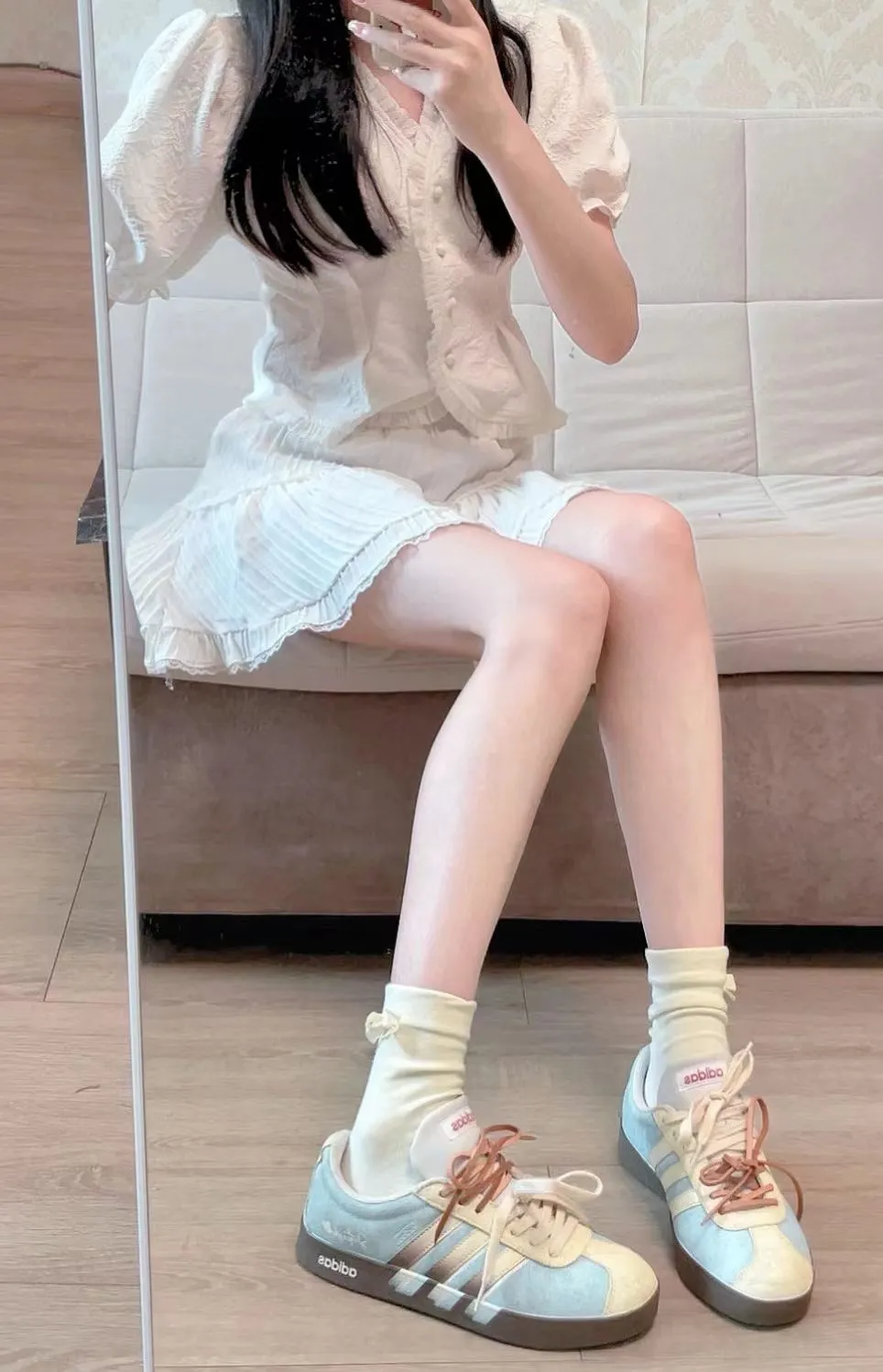 個性化客製球鞋ADIDAS藍調蘇打