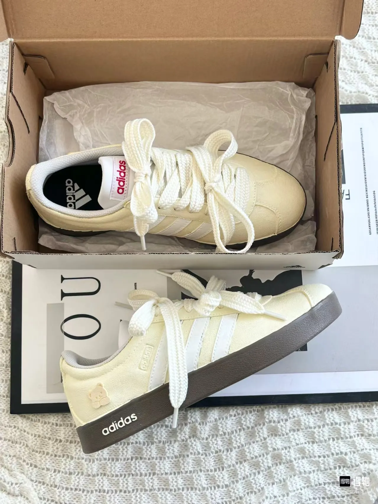 個性化客製球鞋ADIDAS香蕉牛奶