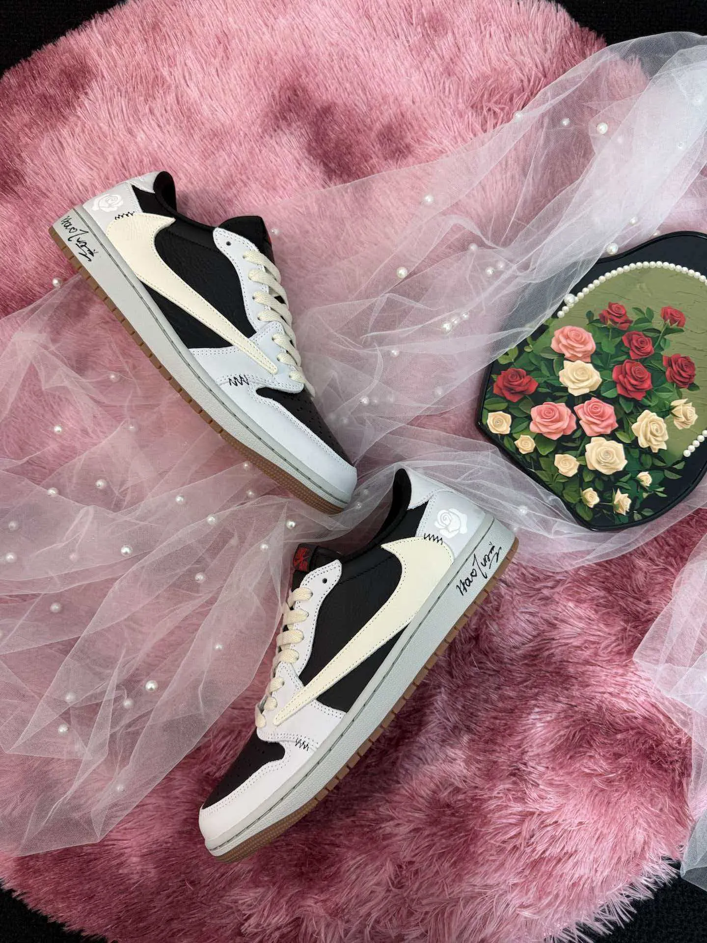 個性化客製球鞋NIKE黑白倒鉤
