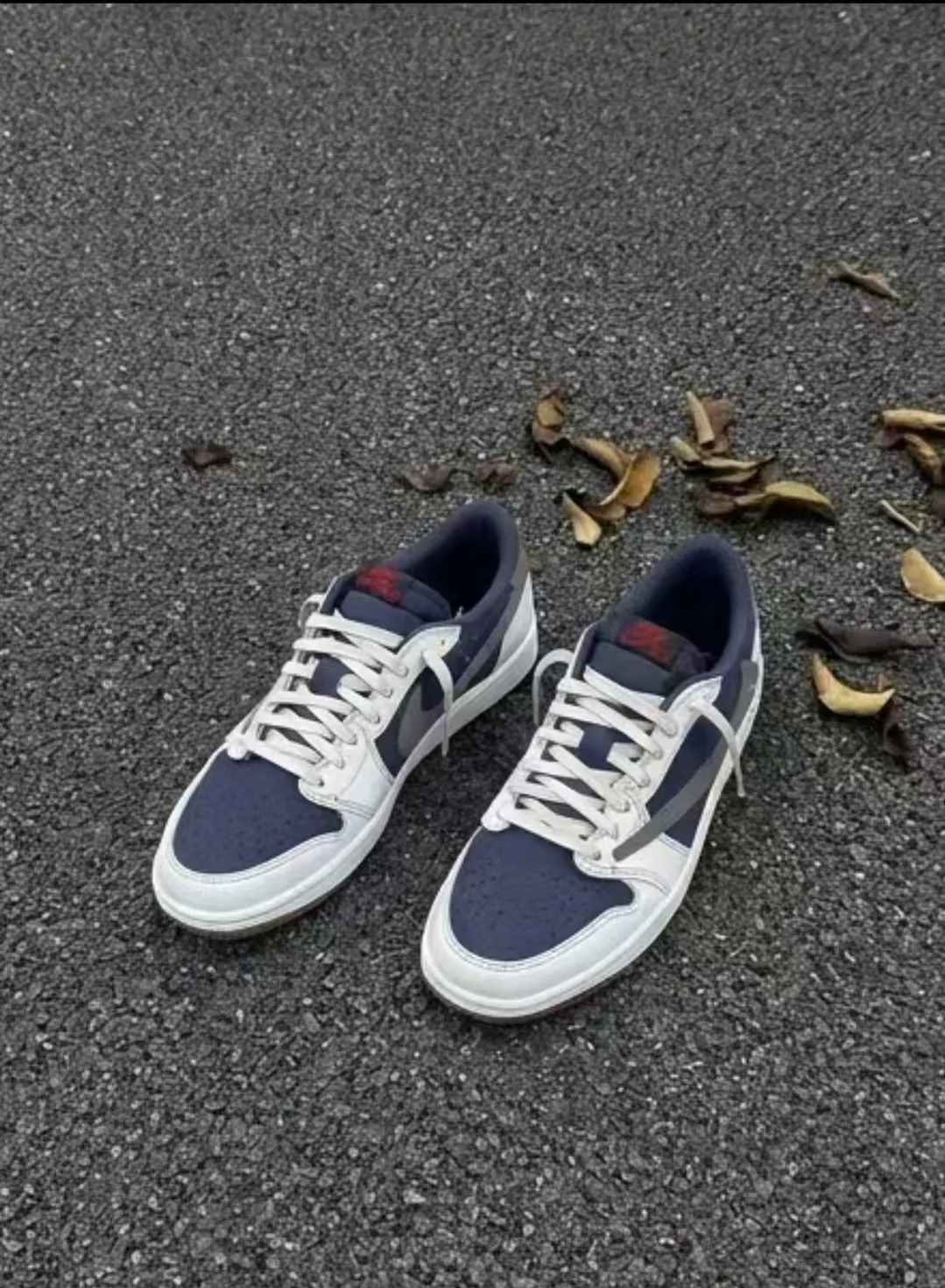 個性化客製球鞋NIKE深邃藍倒鉤