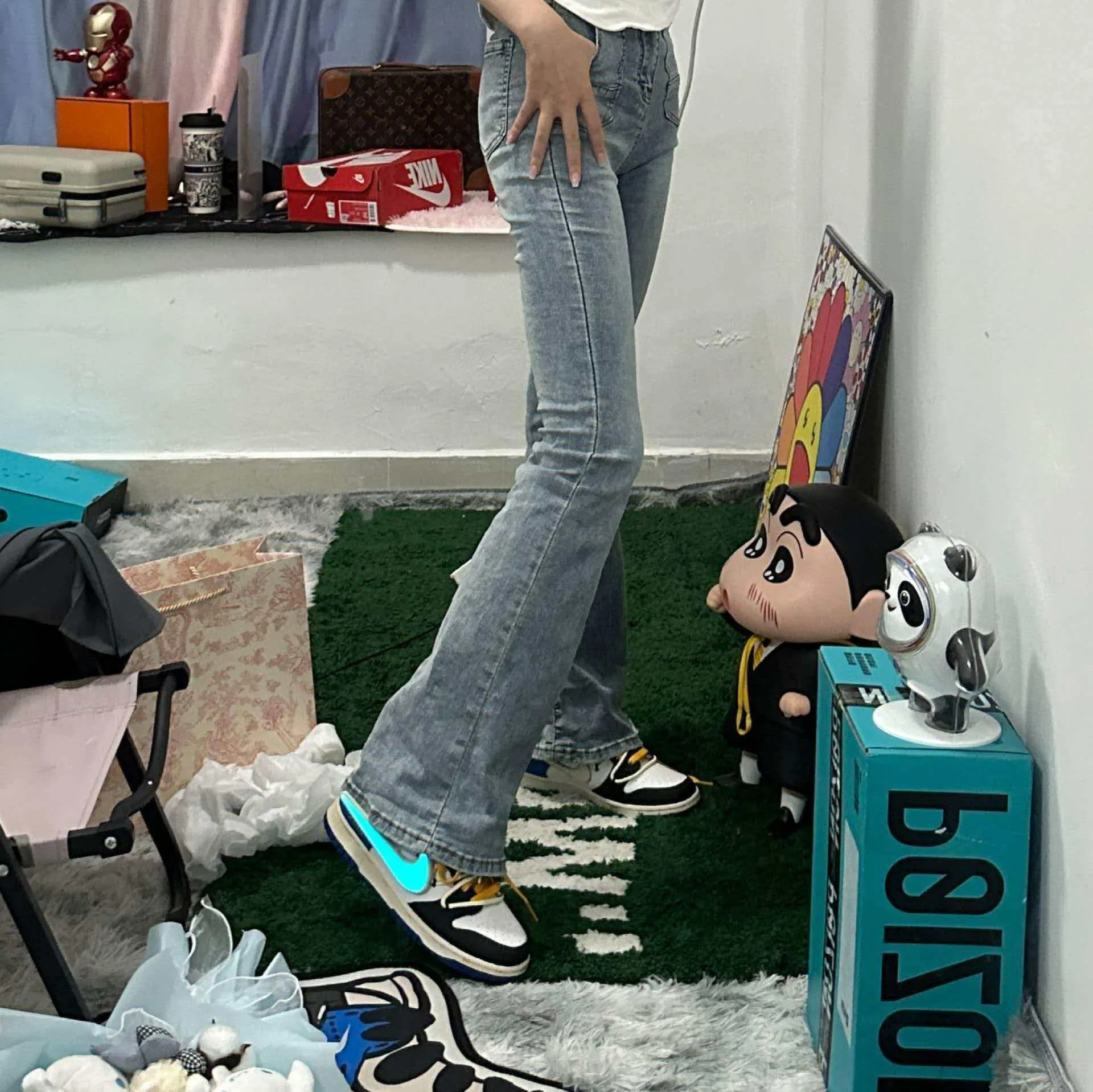 個性化客製球鞋NIKE白藍生活