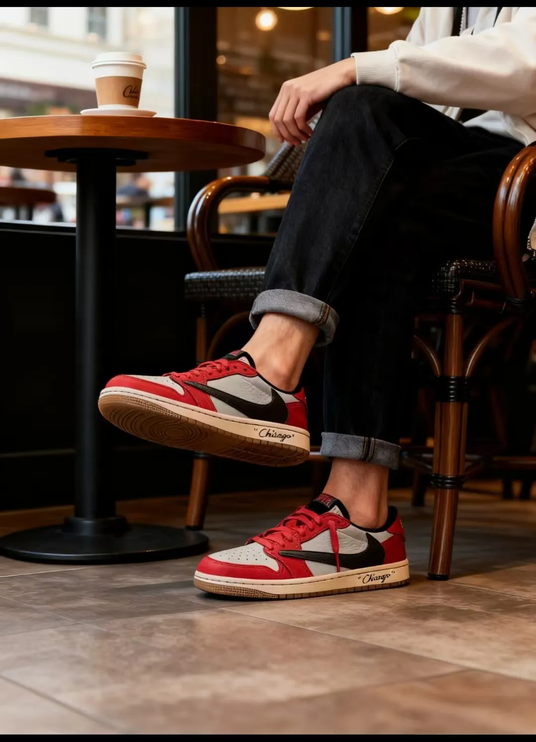個性化客製球鞋NIKE紅色