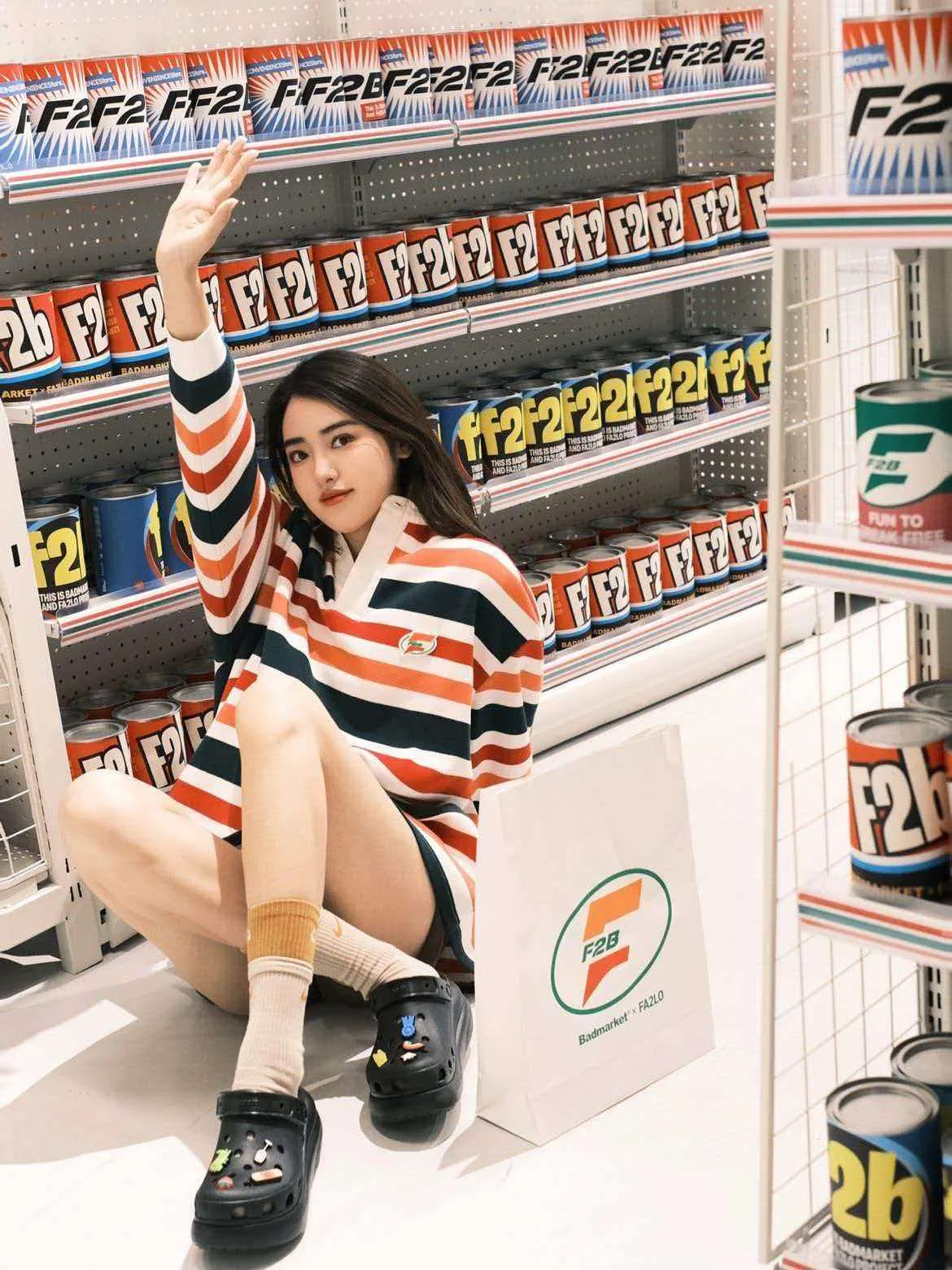 個性化客製球鞋CROCS愛美女孩