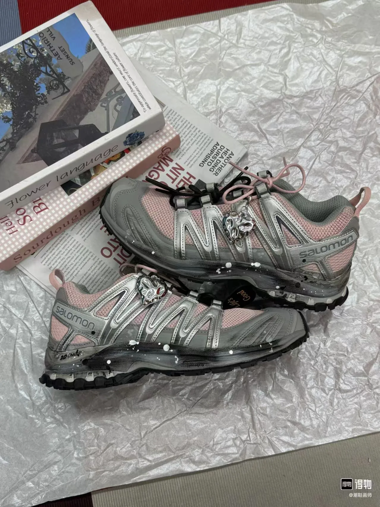 個性化客製球鞋SALOMON清岩山云