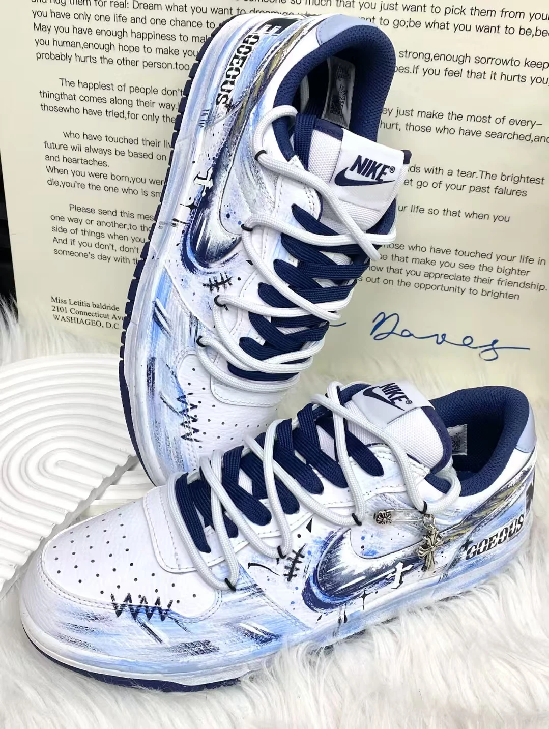 個性化客製球鞋NIKE十字預言