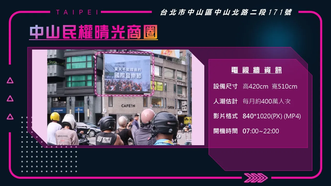 中山民權晴光商圈