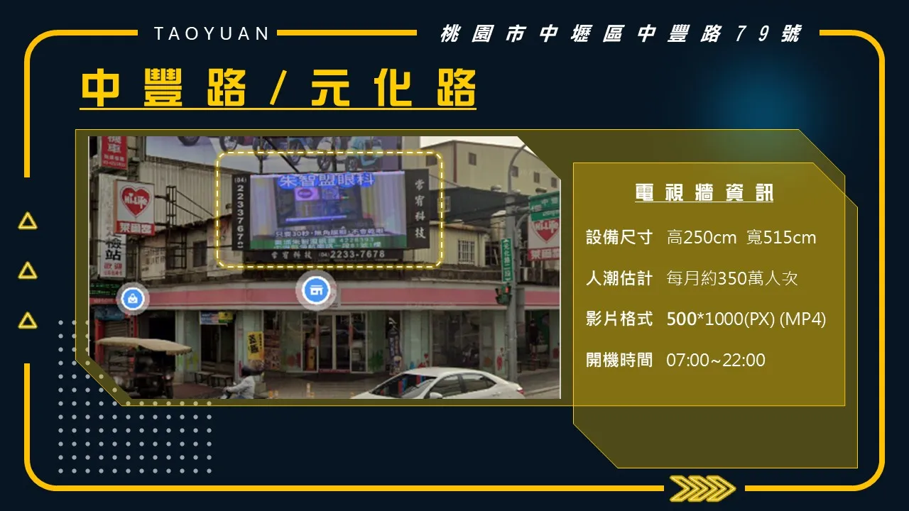 中豐路/元化路