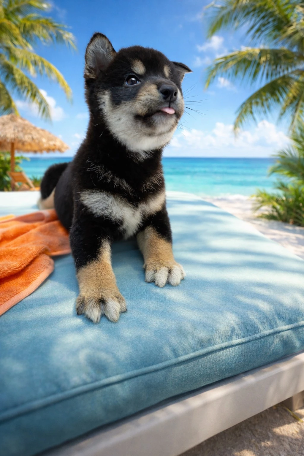 黑柴犬
