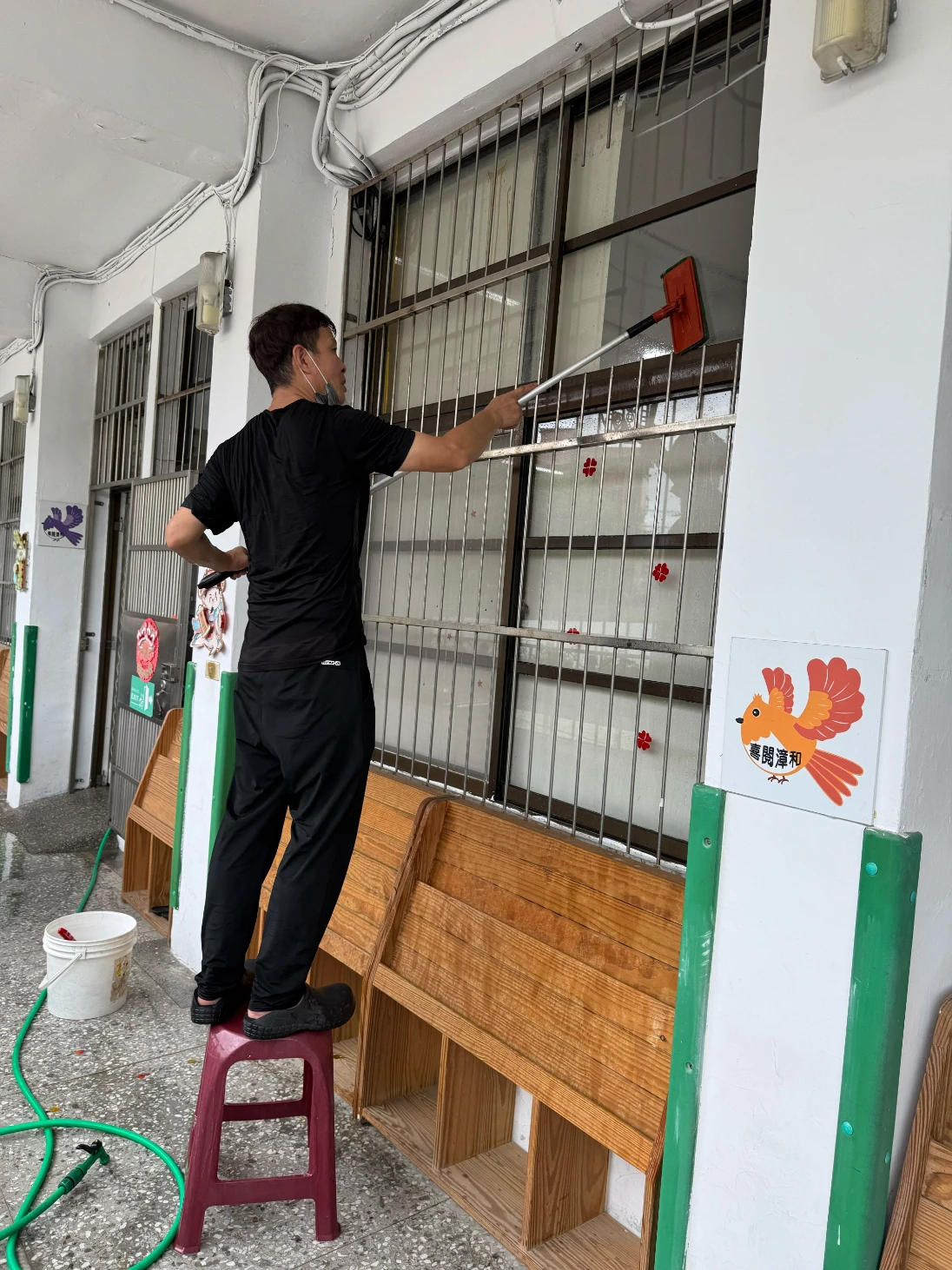 新北市立學校清潔/漳和國中（附幼）內部清潔！