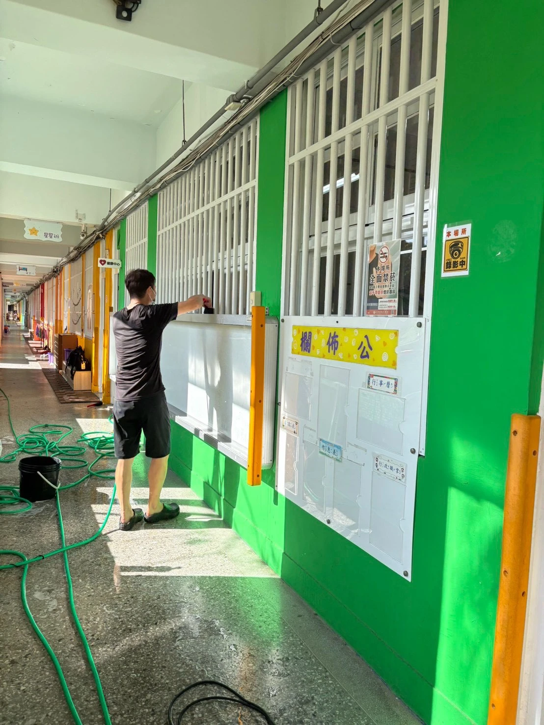 新北市學校清潔/中和國中（附幼）內部清潔