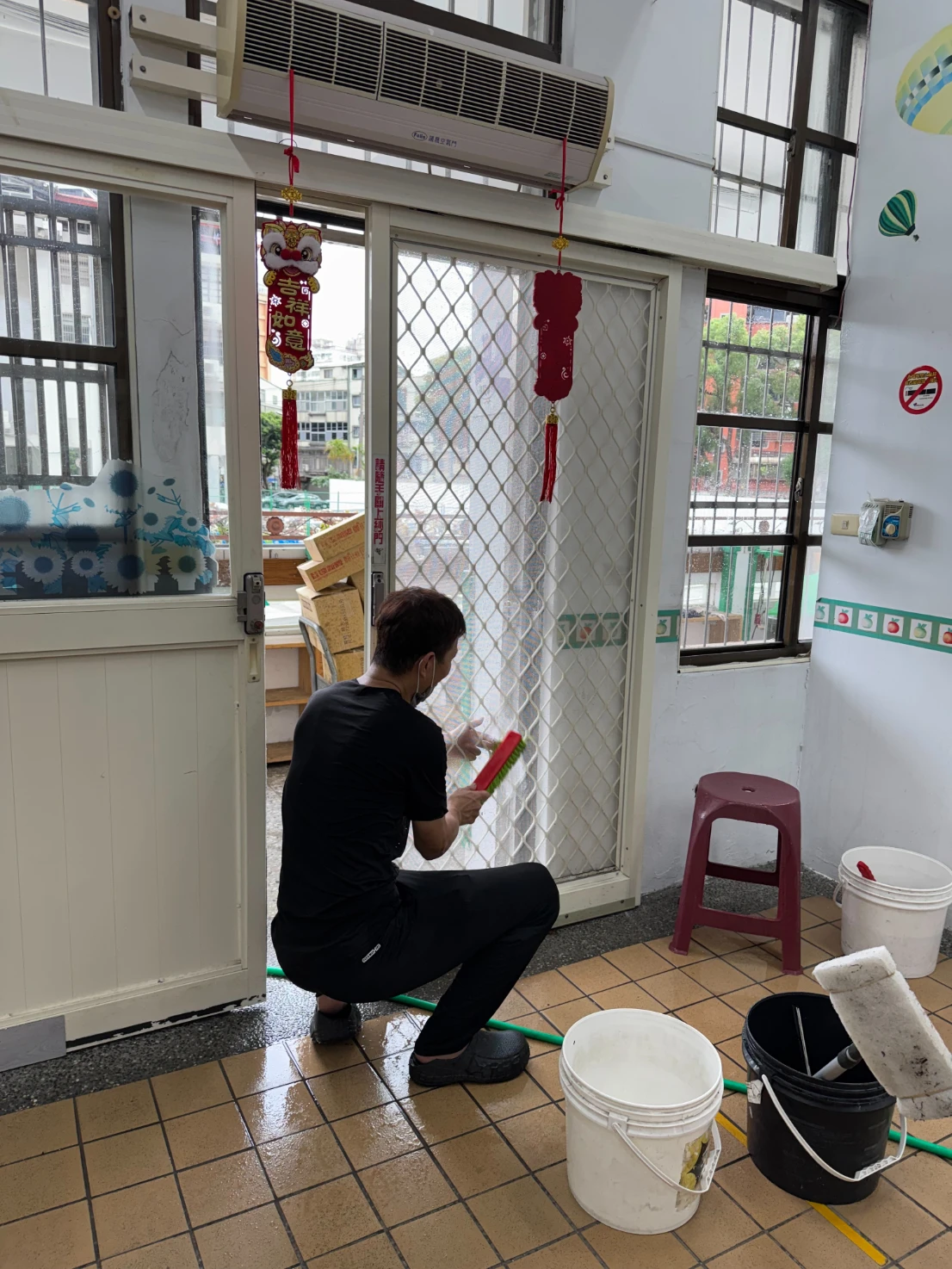 新北市立學校清潔/漳和國中（附幼）內部清潔！