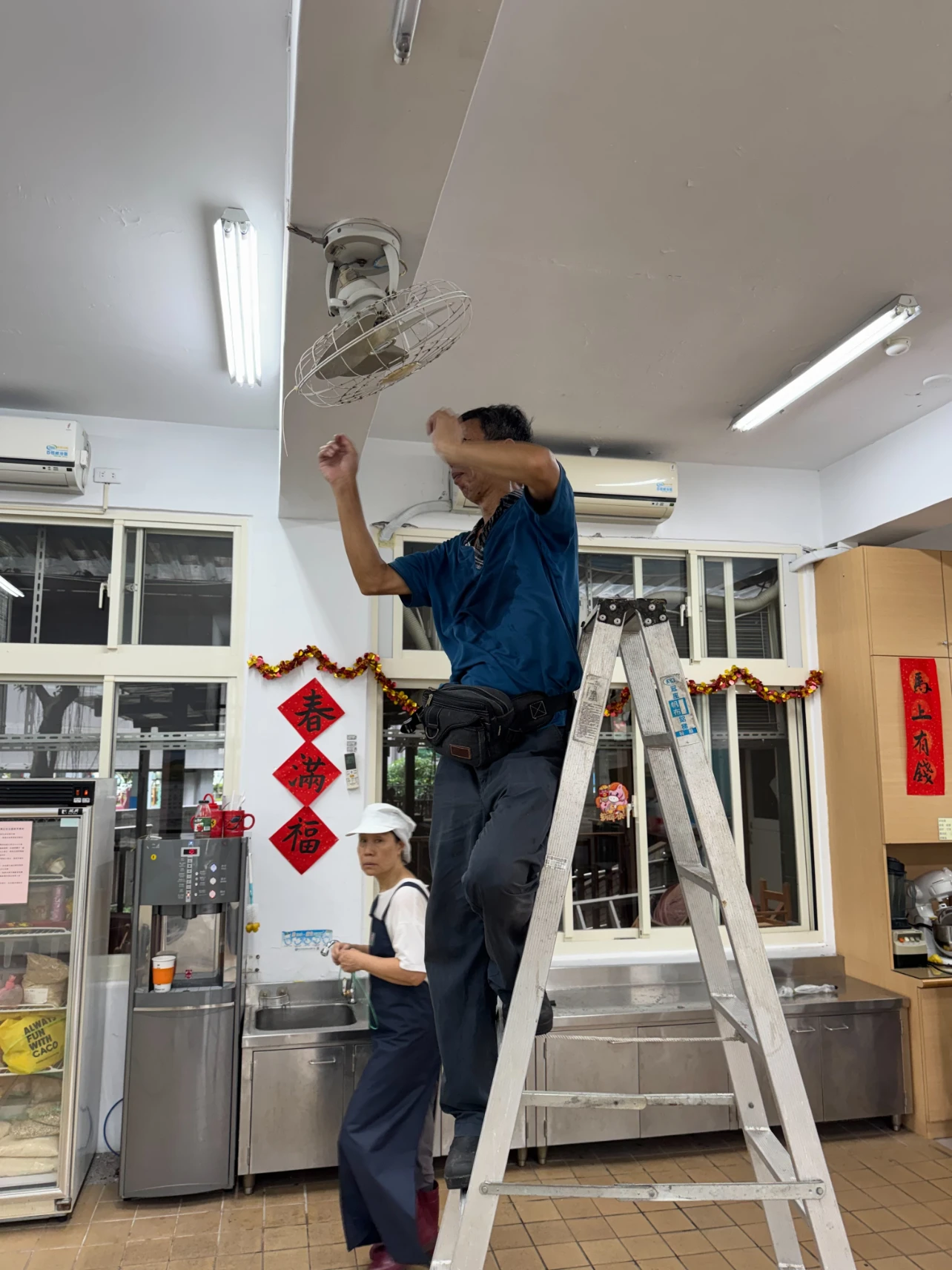 新北市立學校清潔/漳和國中（附幼）內部清潔！
